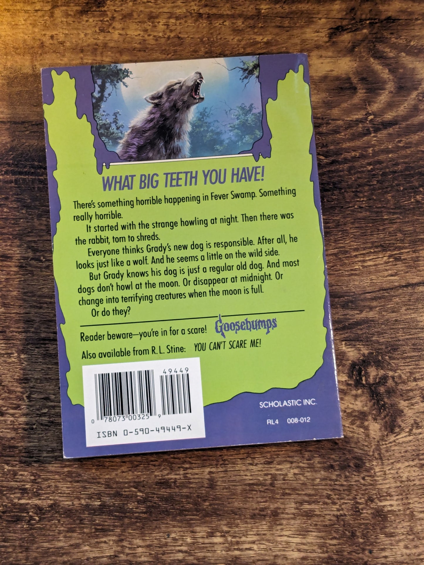 Werewolf of Fever Swamp, The (Goosebumps #14) R.L. Stine