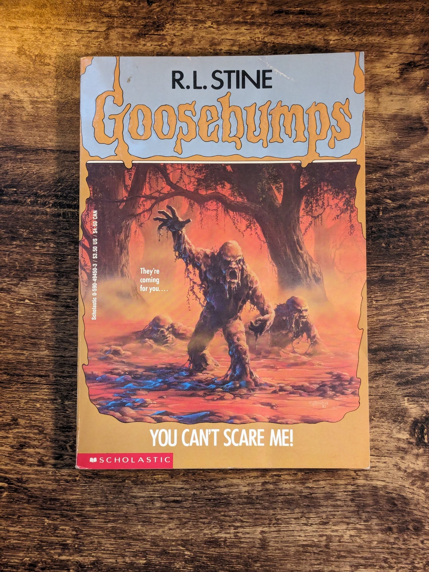You Can't Scare Me! (Goosebumps #15) R.L. Stine Vintage Paperback