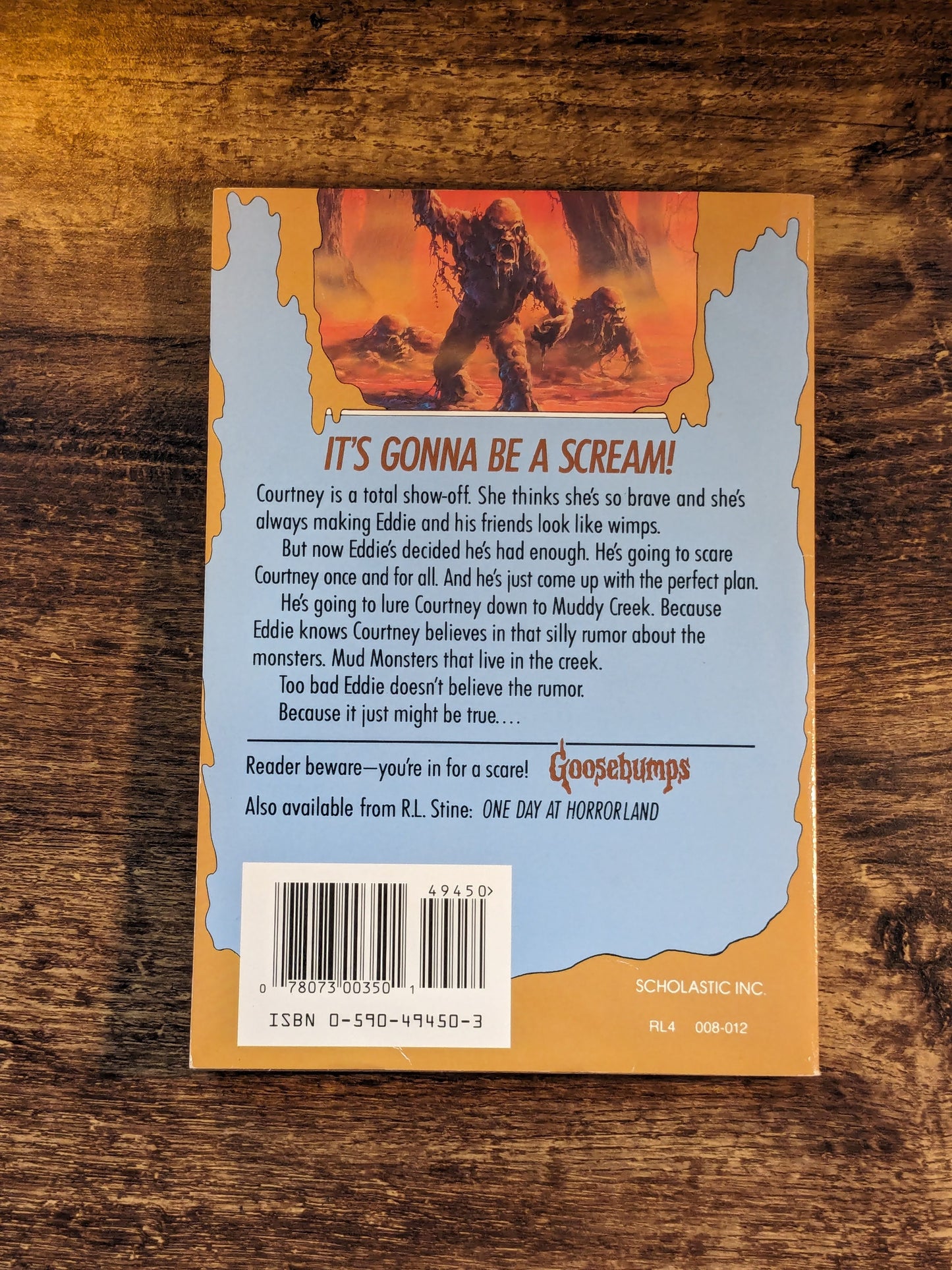 You Can't Scare Me! (Goosebumps #15) R.L. Stine Vintage Paperback