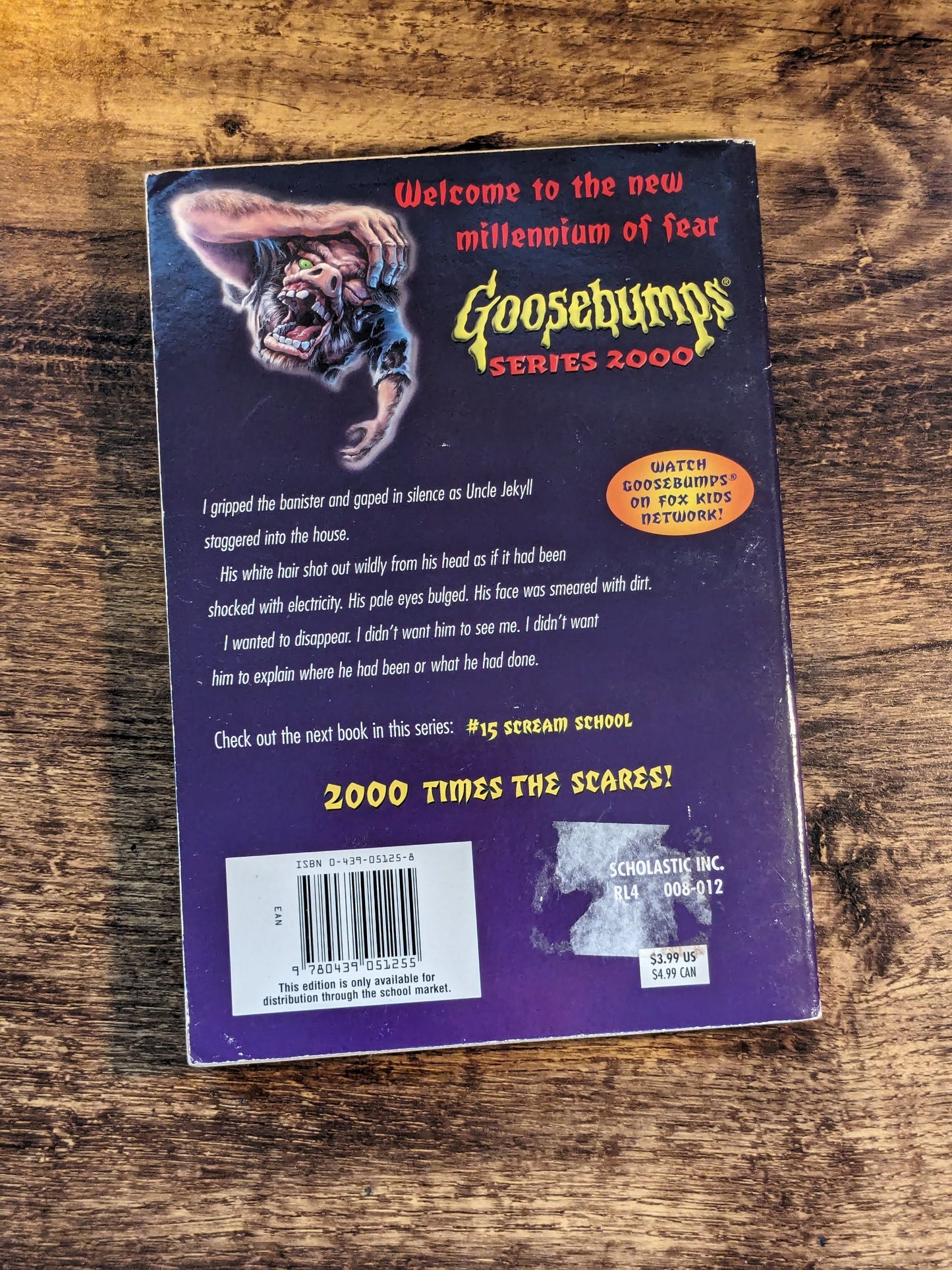 Jekyll & Heidi (Goosebumps 2000 #14) by R.L. Stine - Vintage Paperback