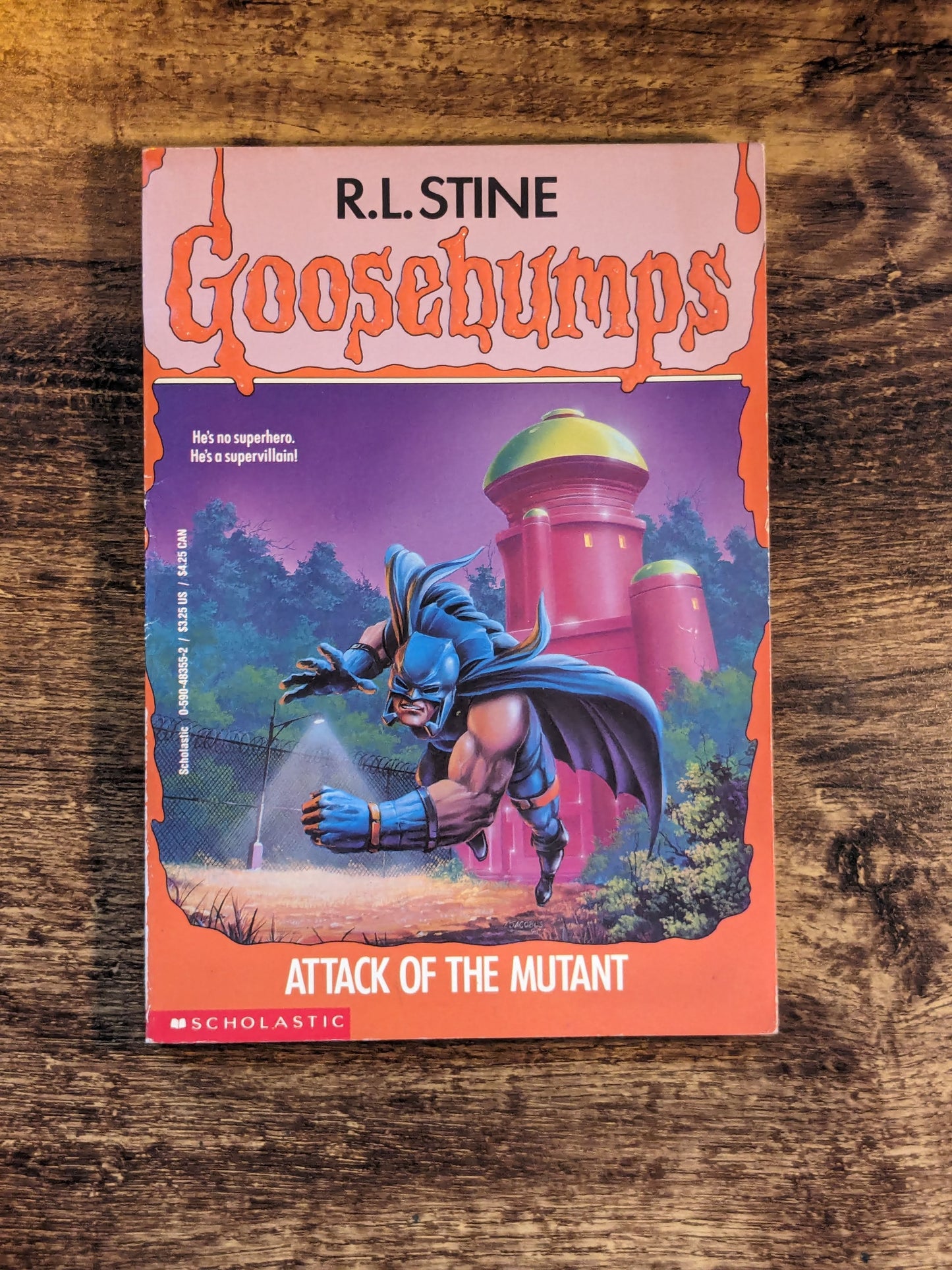 Attack of the Mutant (Goosebumps #25) R.L. Stine Vintage Paperback