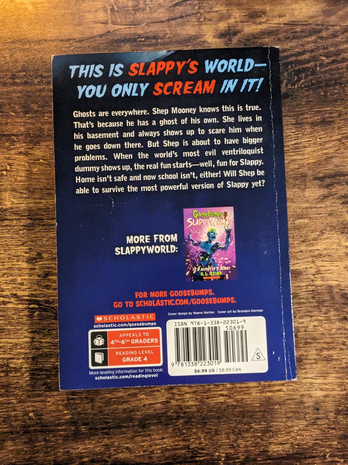 Ghost of Slappy, The (Goosebumps Slappyworld #9) by R.L. Stine - Paperback