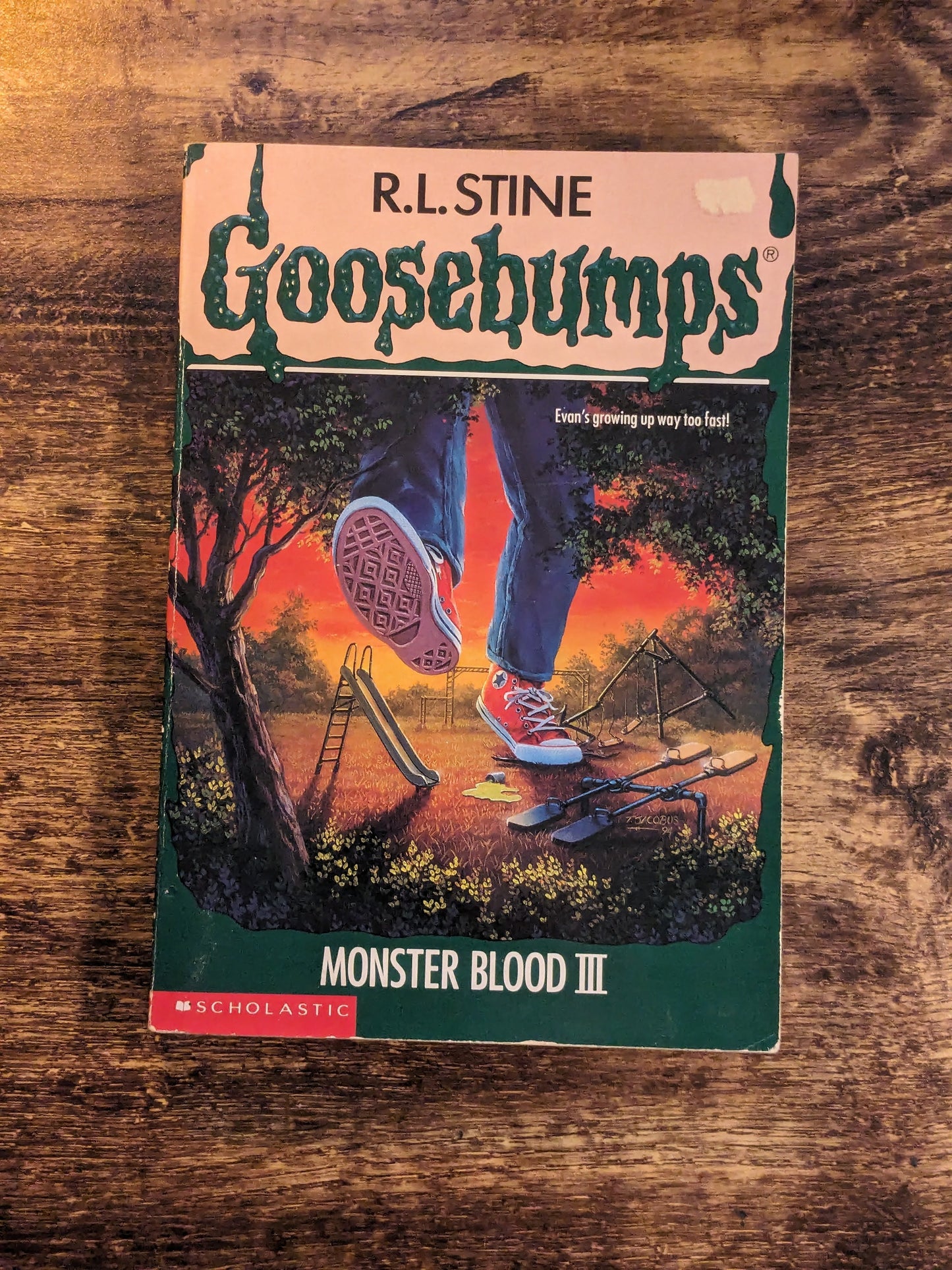 Monster Blood III (Goosebumps #29) by R.L. Stine - Vintage Paperback