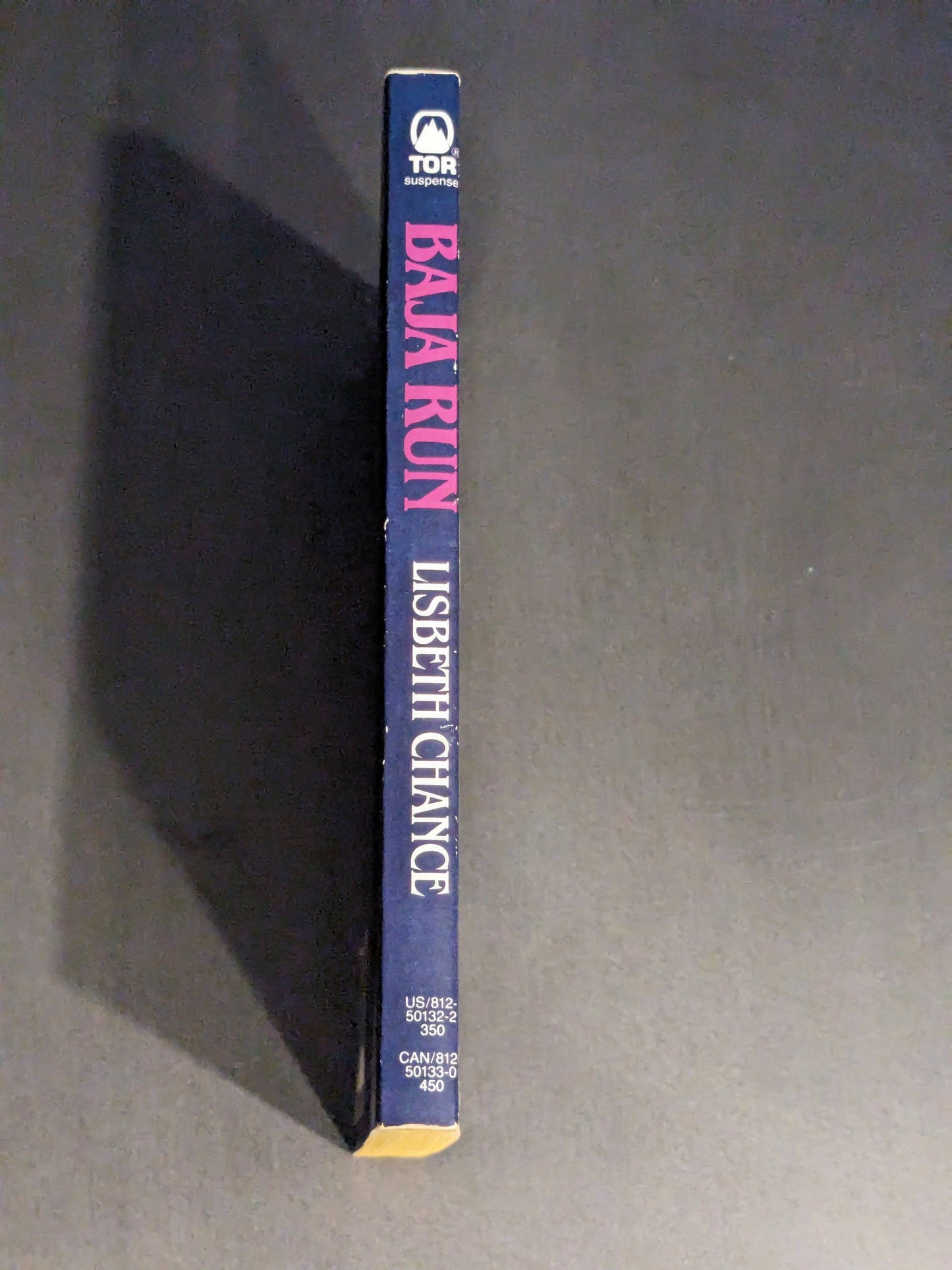 Baja Run (Vintage Paperback) by Lisbeth Chance - 1988 First Edition