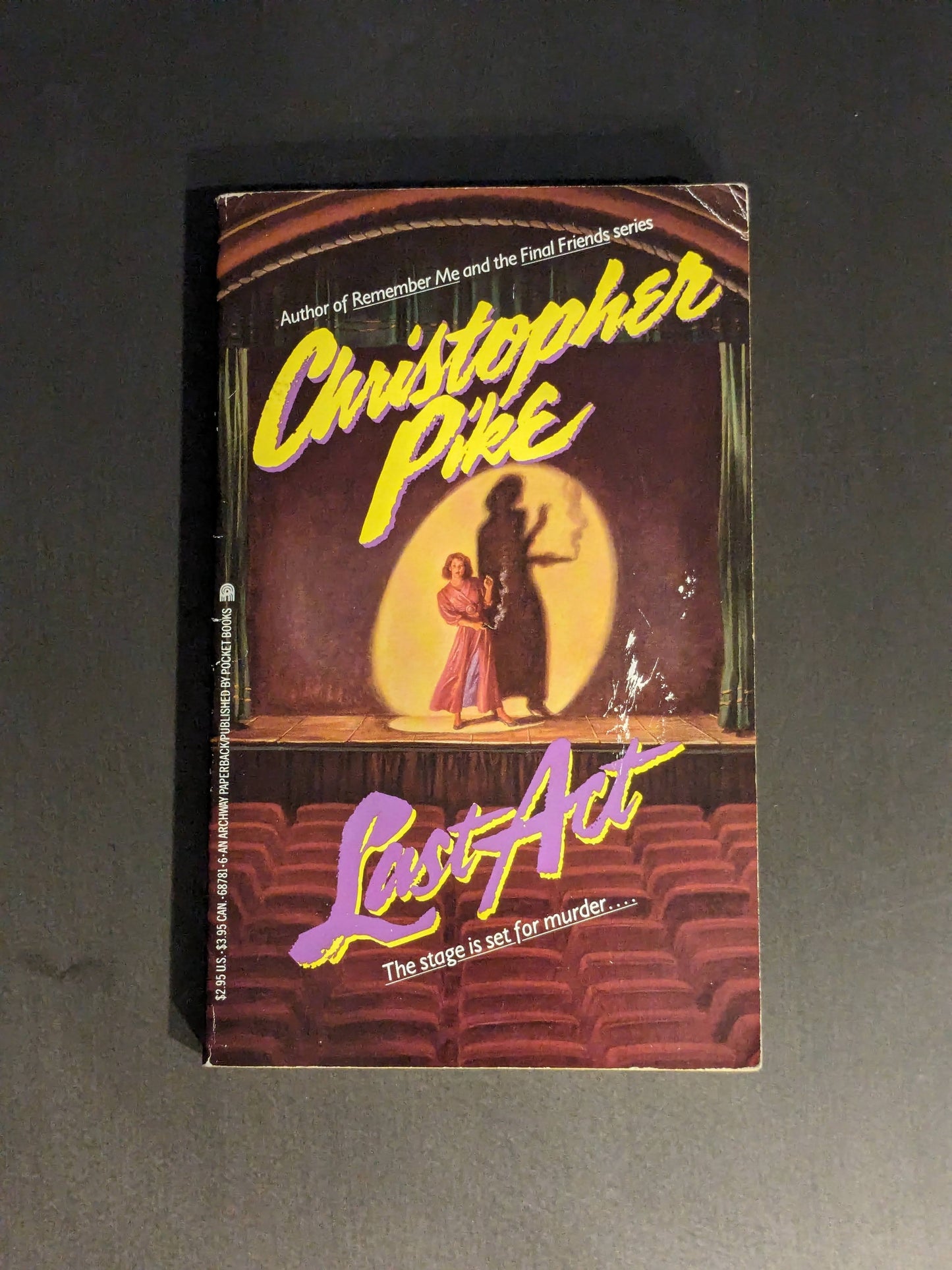 Last Act (Vintage Paperback) by Christopher Pike - 1989 First Edition