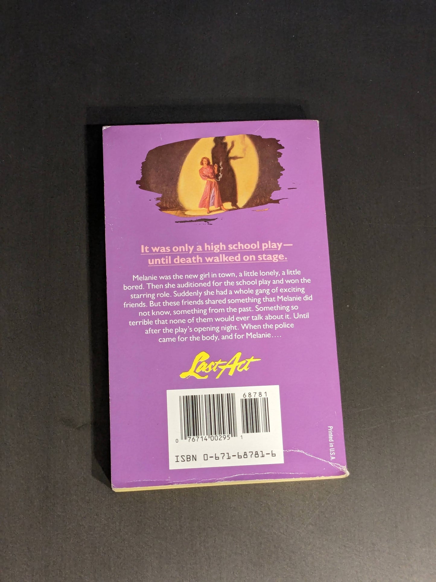 Last Act (Vintage Paperback) by Christopher Pike - 1989 First Edition