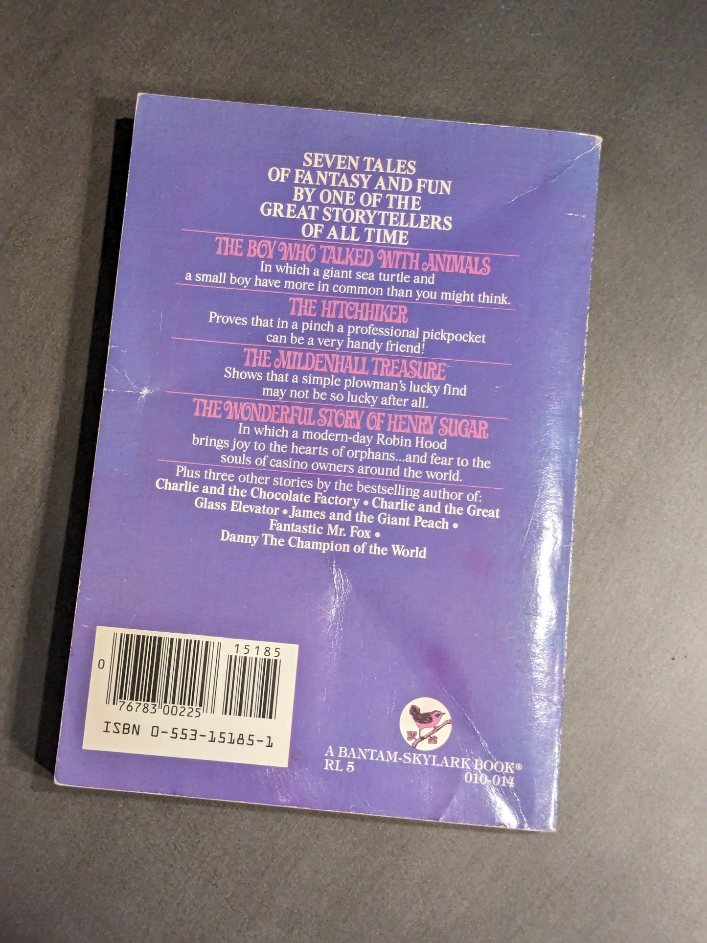 Wonderful Story of Henry Sugar and Six More, The (Vintage Paperback) by Roald Dahl
