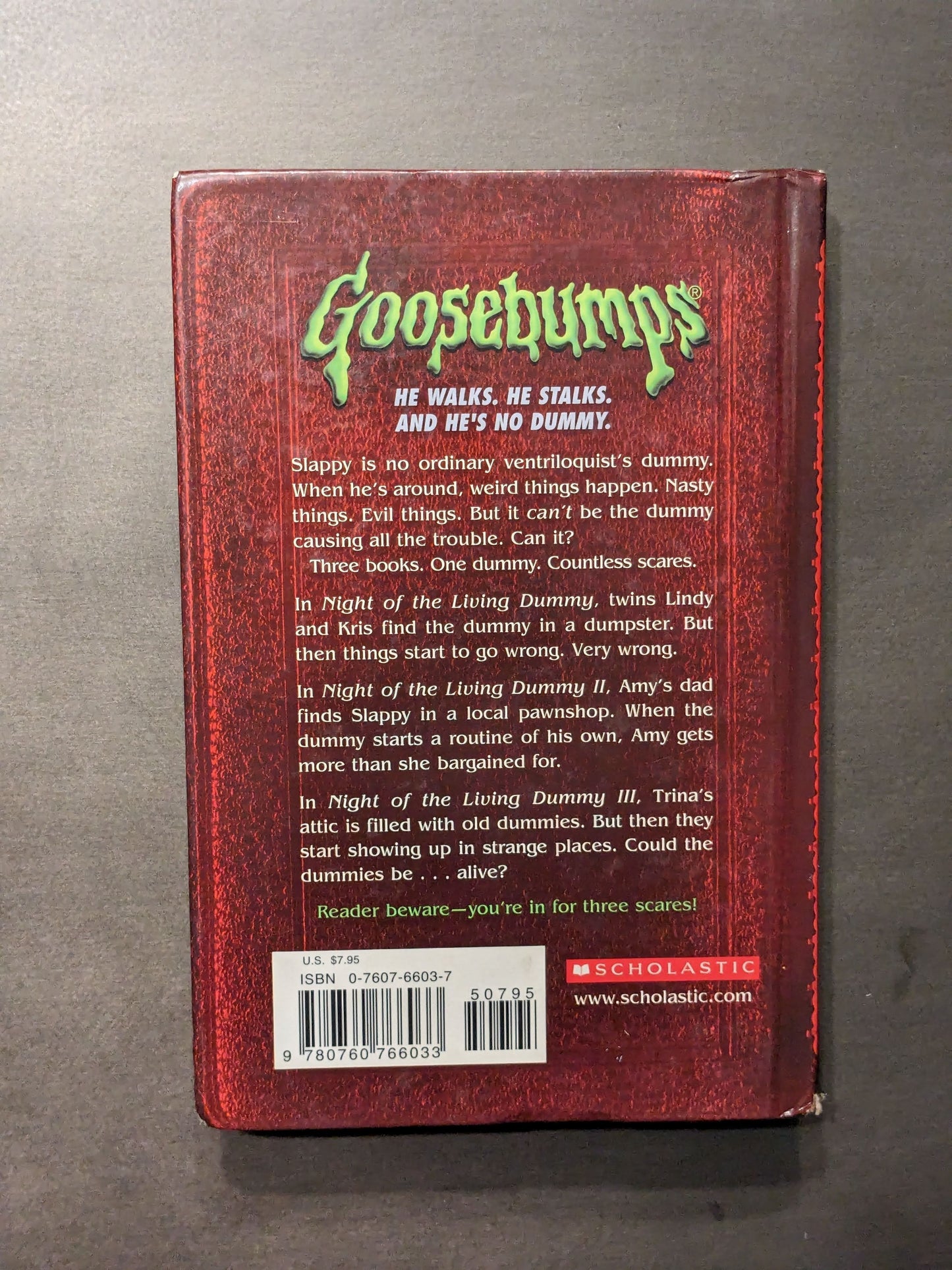 Living Dummy Collection (Goosebumps) by R.L. Stine - Vintage Hardcover