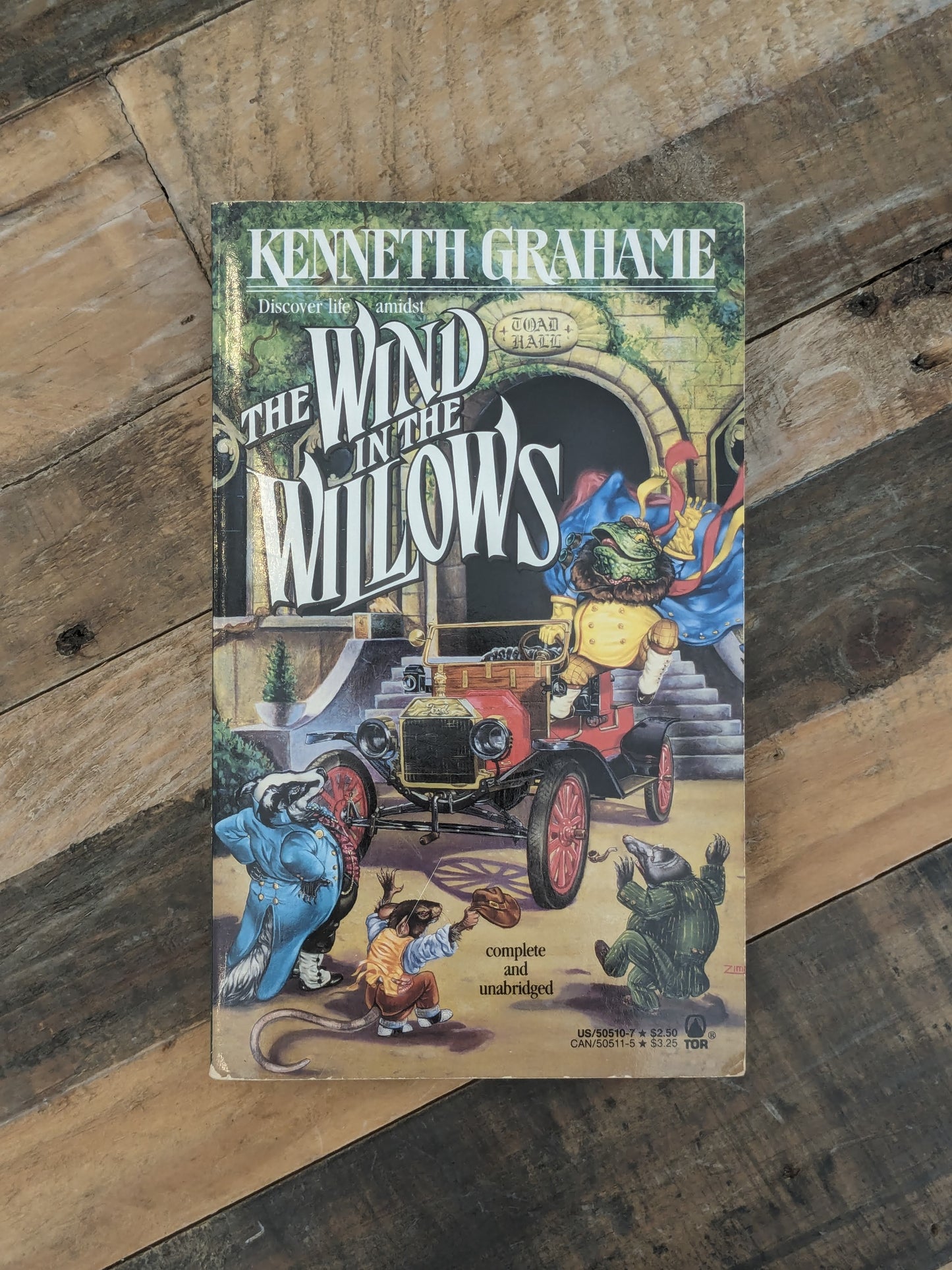 Wind in the Willlows (Vintage Paperback) by Kenneth Grahame