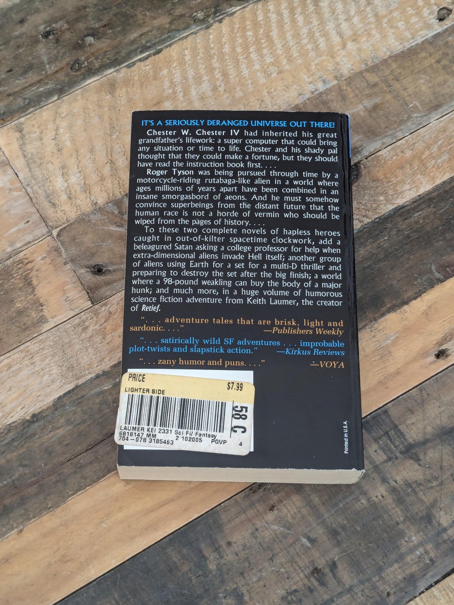 Keith Laumer: The Lighter Side (Vintage Paperback) by Eric Flint