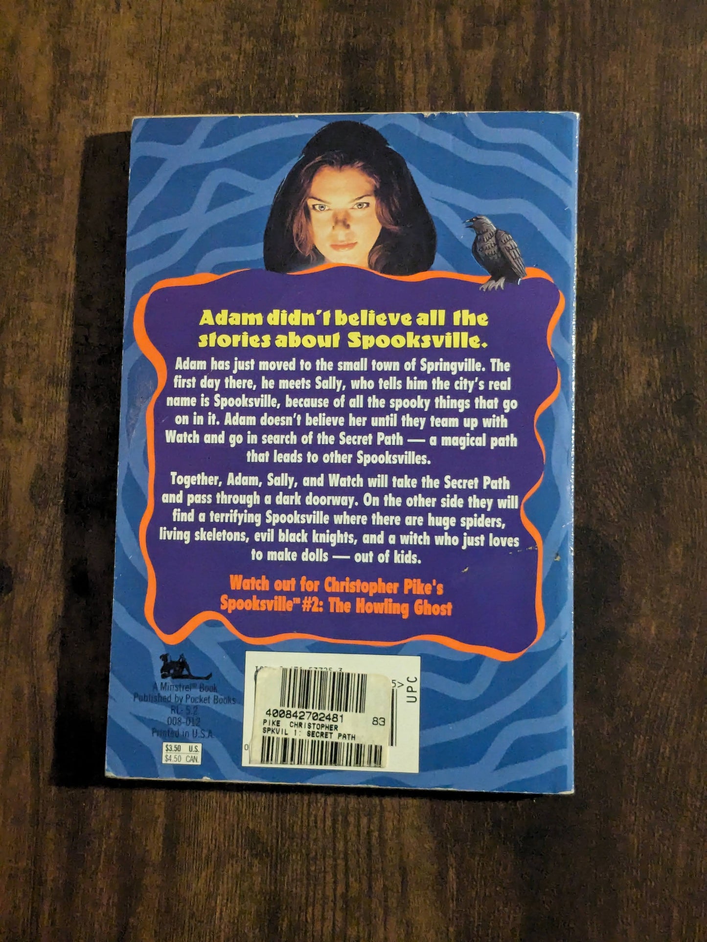 Secret Path, The (Spooksville #1) by Christopher Pike - Vintage Paperback