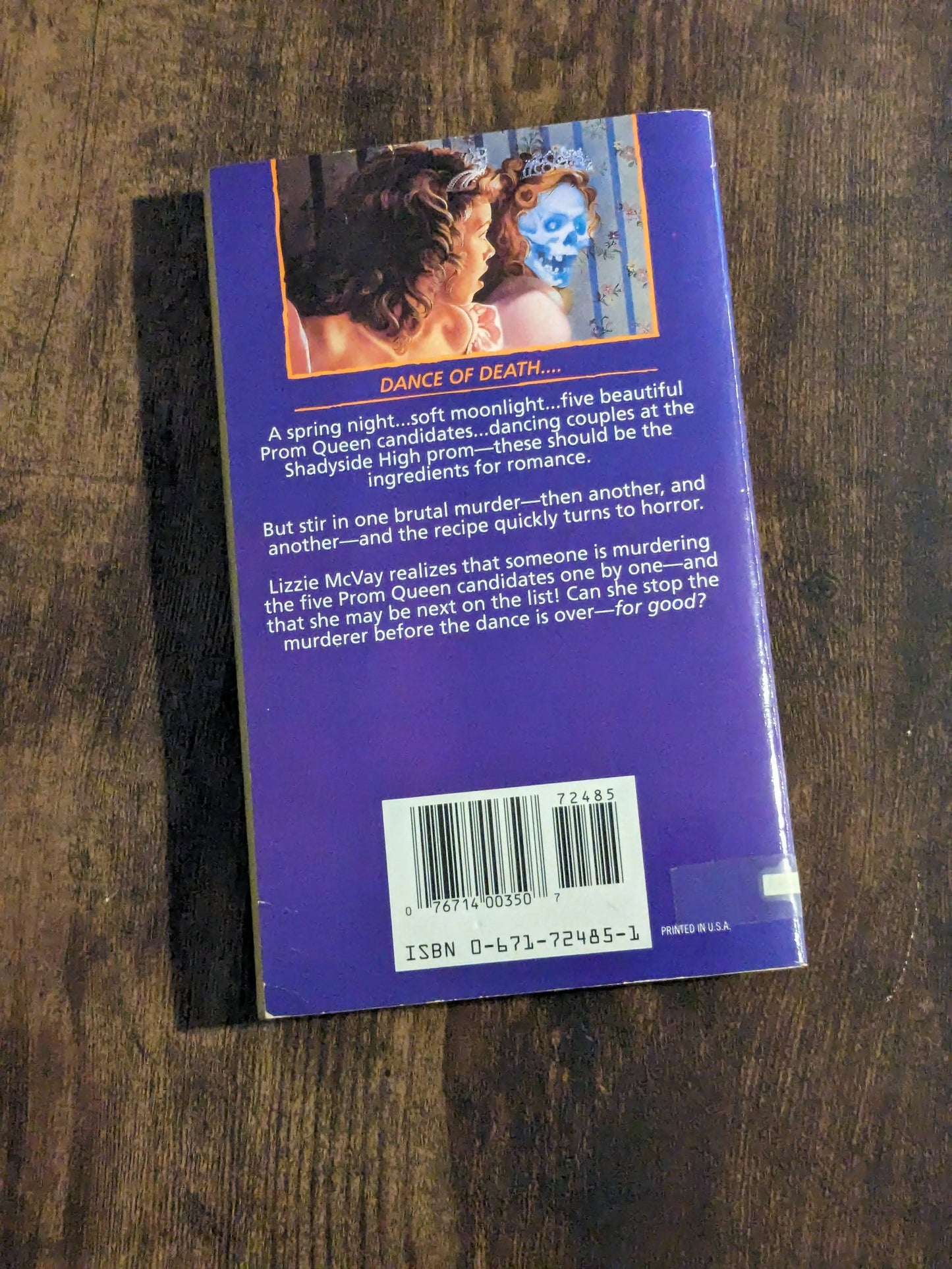 Prom Queen, The (Fear Street #15) by R.L. Stine - Vintage Paperback