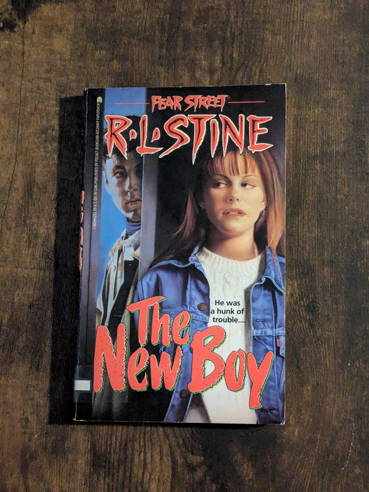 New Boy, The (Fear Street #20) by R.L. Stine - Vintage Paperback