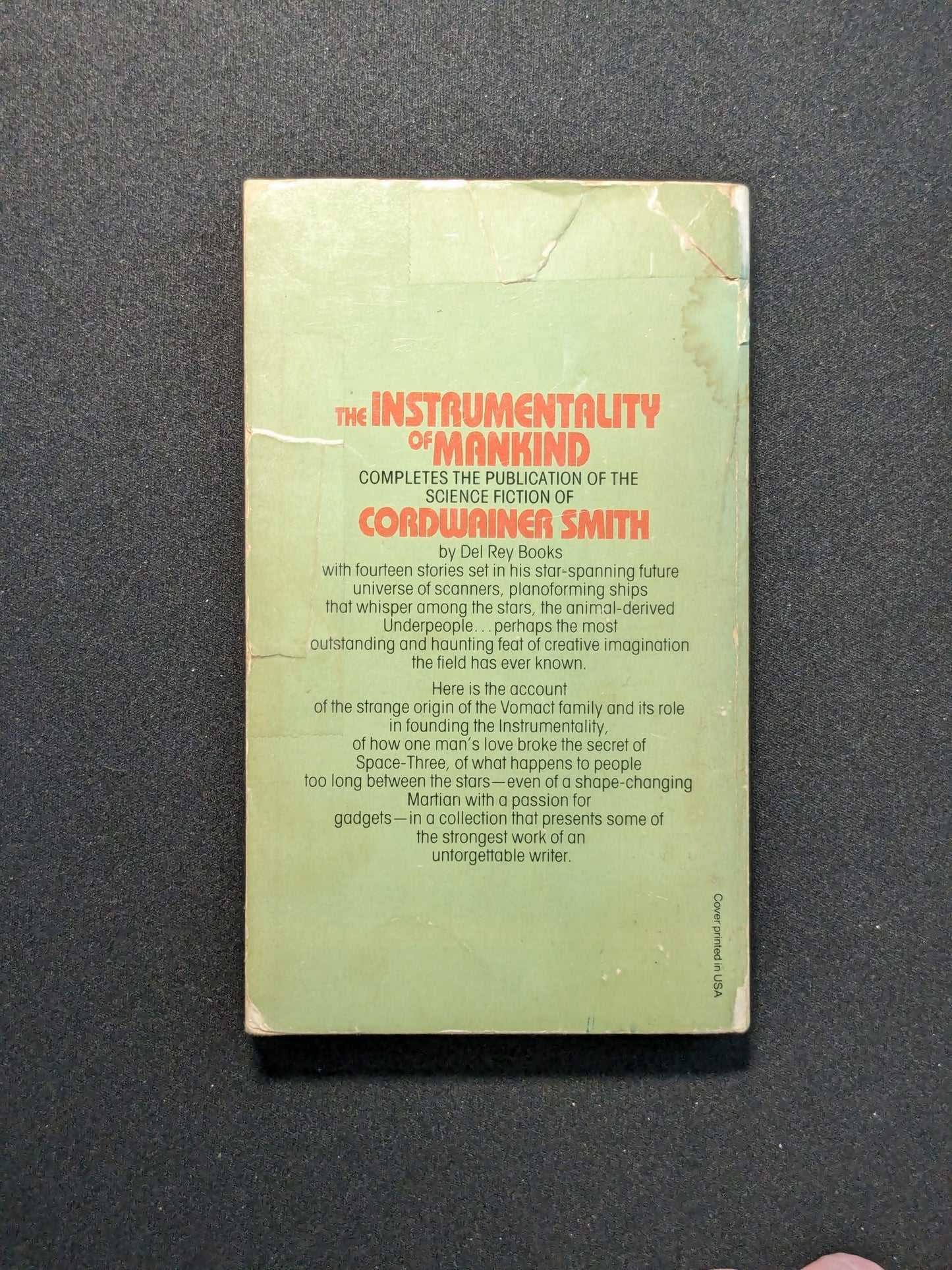 Instrumentality of Mankind (Vintage 1979 Paperback) by Cordwainer Smith