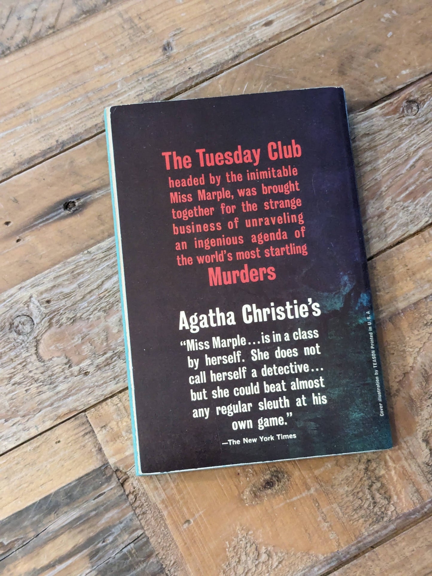 Tuesday Club Murders, The (Rare Vintage Paperback) by Agatha Christie