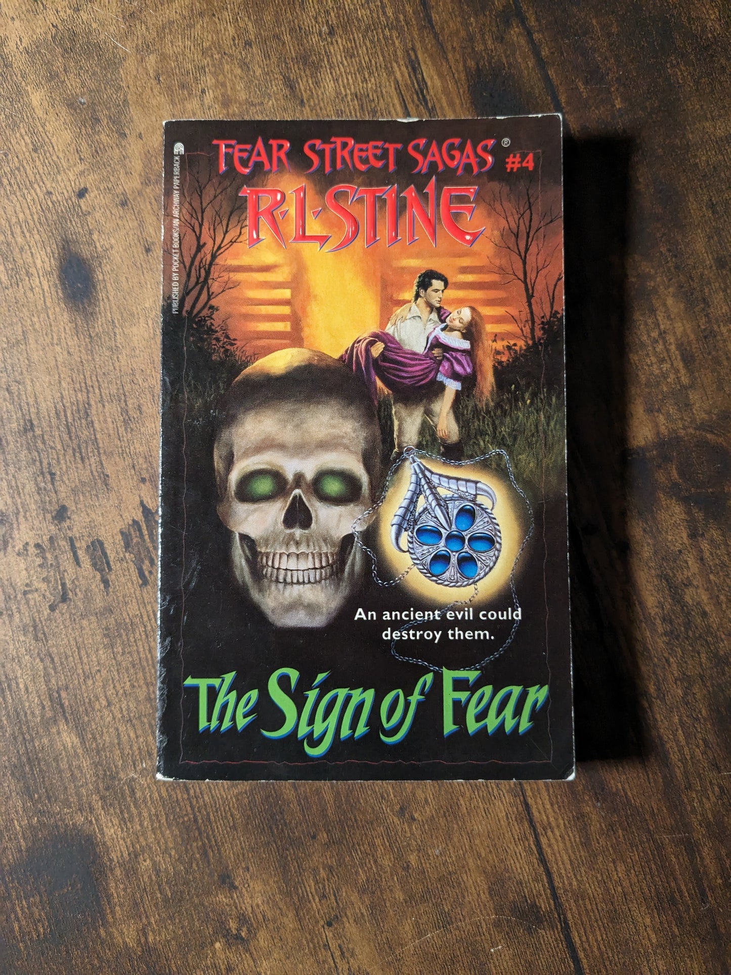 Sign of Fear, The (Fear Street Sagas #4) by R.L. Stine - Vintage Paperback