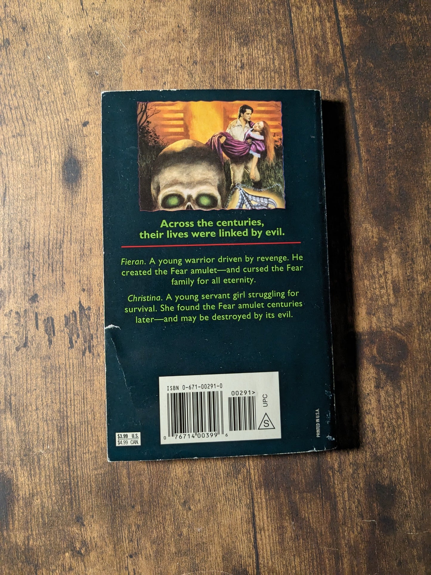 Sign of Fear, The (Fear Street Sagas #4) by R.L. Stine - Vintage Paperback