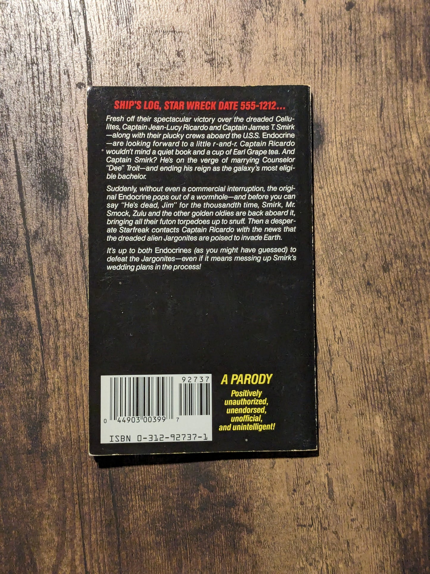 Star Wreck II: The Attack of the Jargonites (Vintage Paperback) by Leah Rewolinski