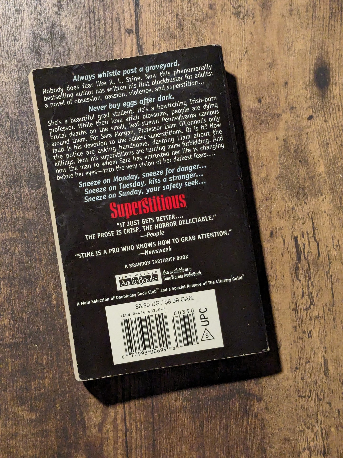 Superstitious (Vintage Paperback) by R.L. Stine