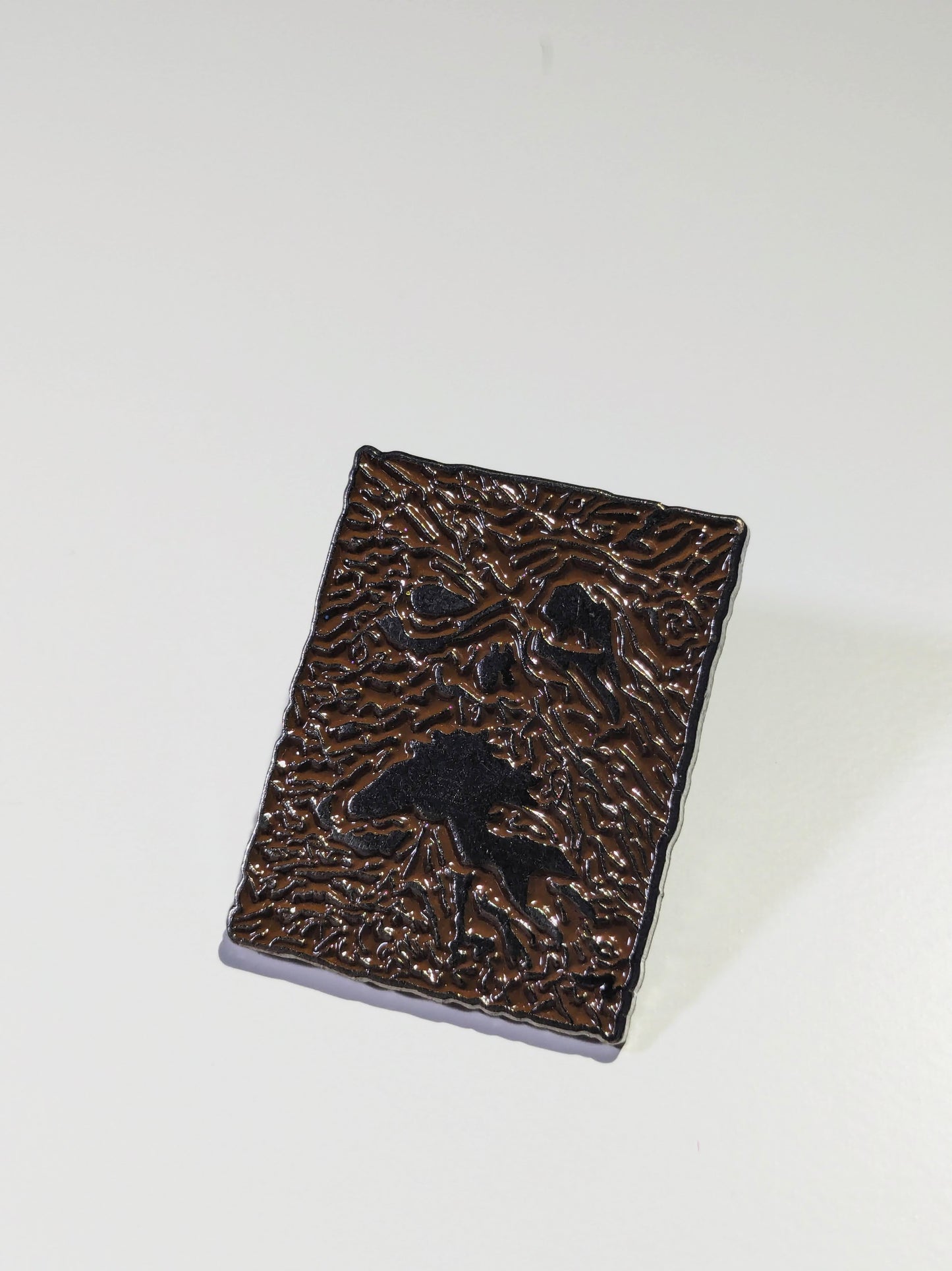 Necronomicon Enamel Pin - Handpainted Horror Brooch