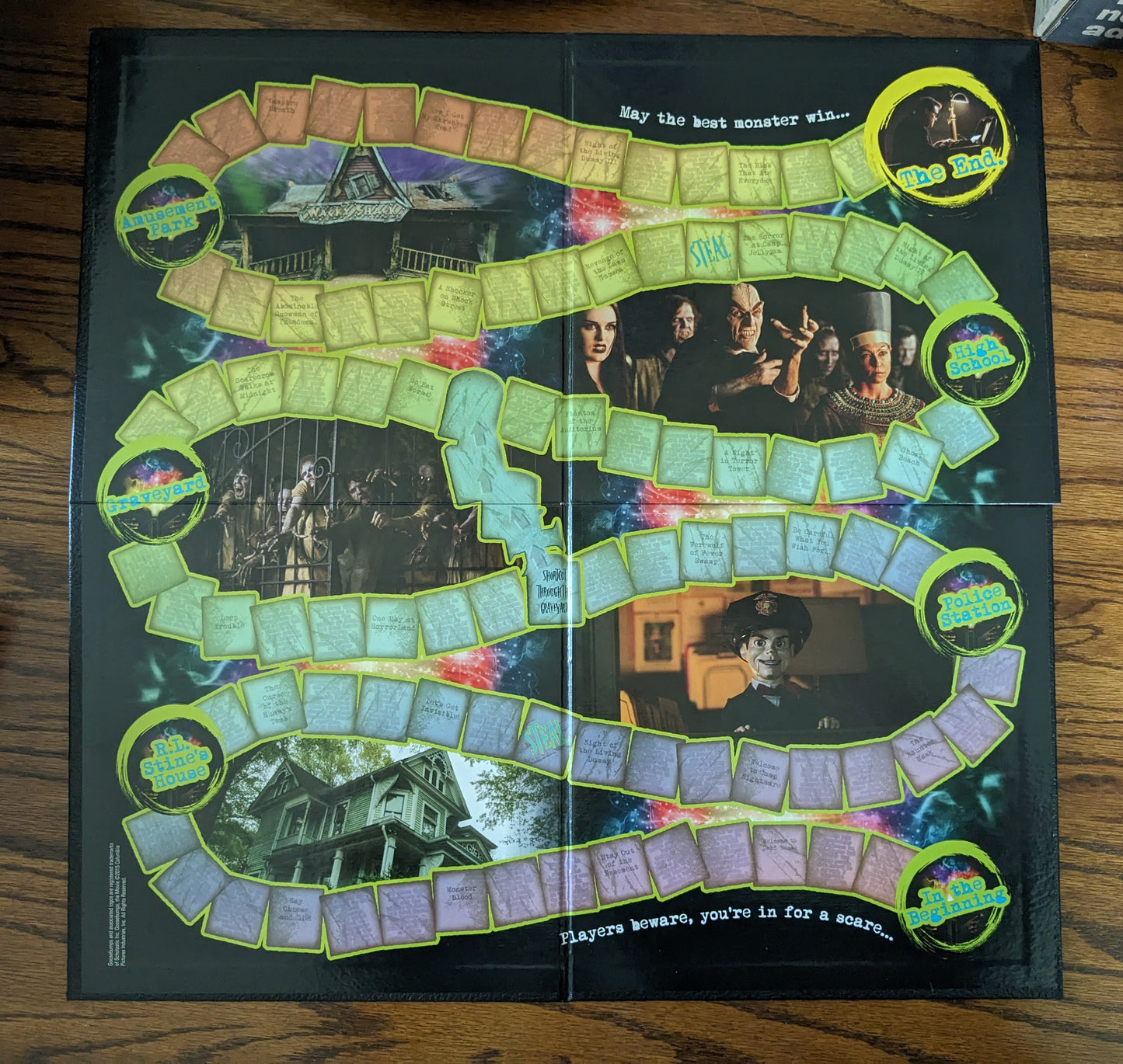 Goosebumps: The Board Game (Based on the Series by R.L. Stine)