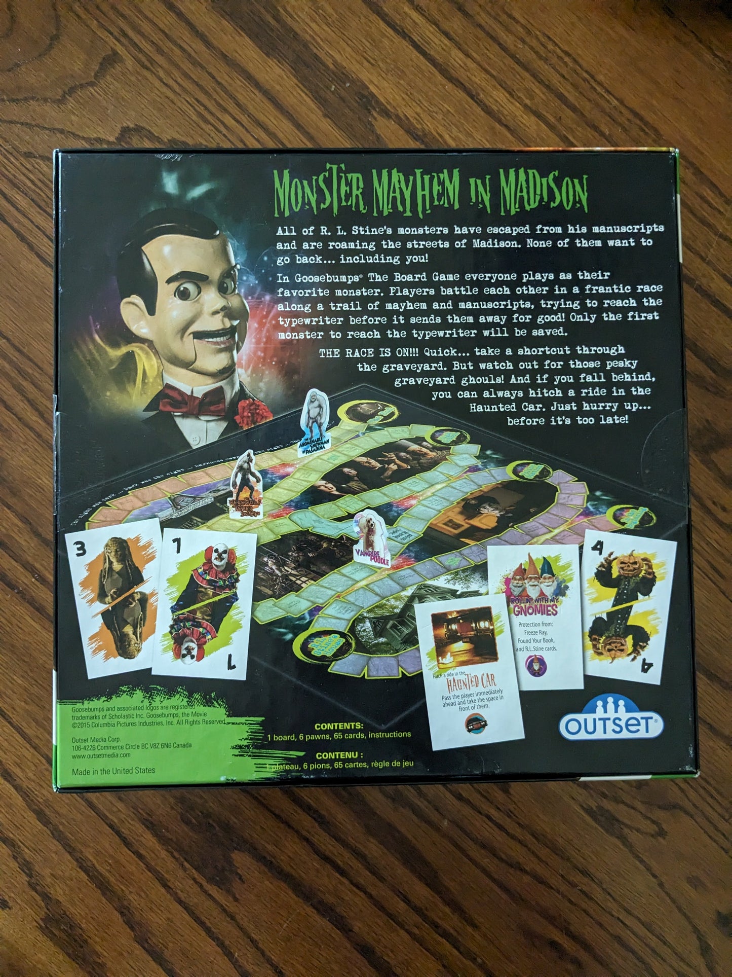 Goosebumps: The Board Game (Based on the Series by R.L. Stine)