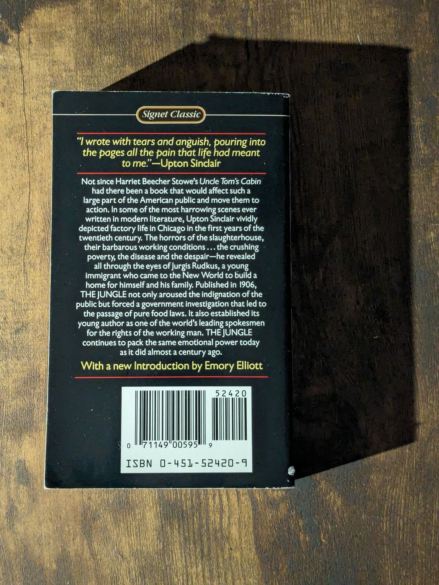 Jungle, The (Vintage Paperback) by Upton Sinclair