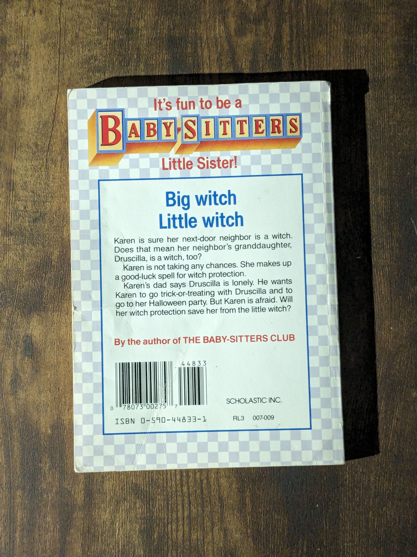 Karen's Little Witch (Babysitters Little Sister #22) by Ann M. Martin