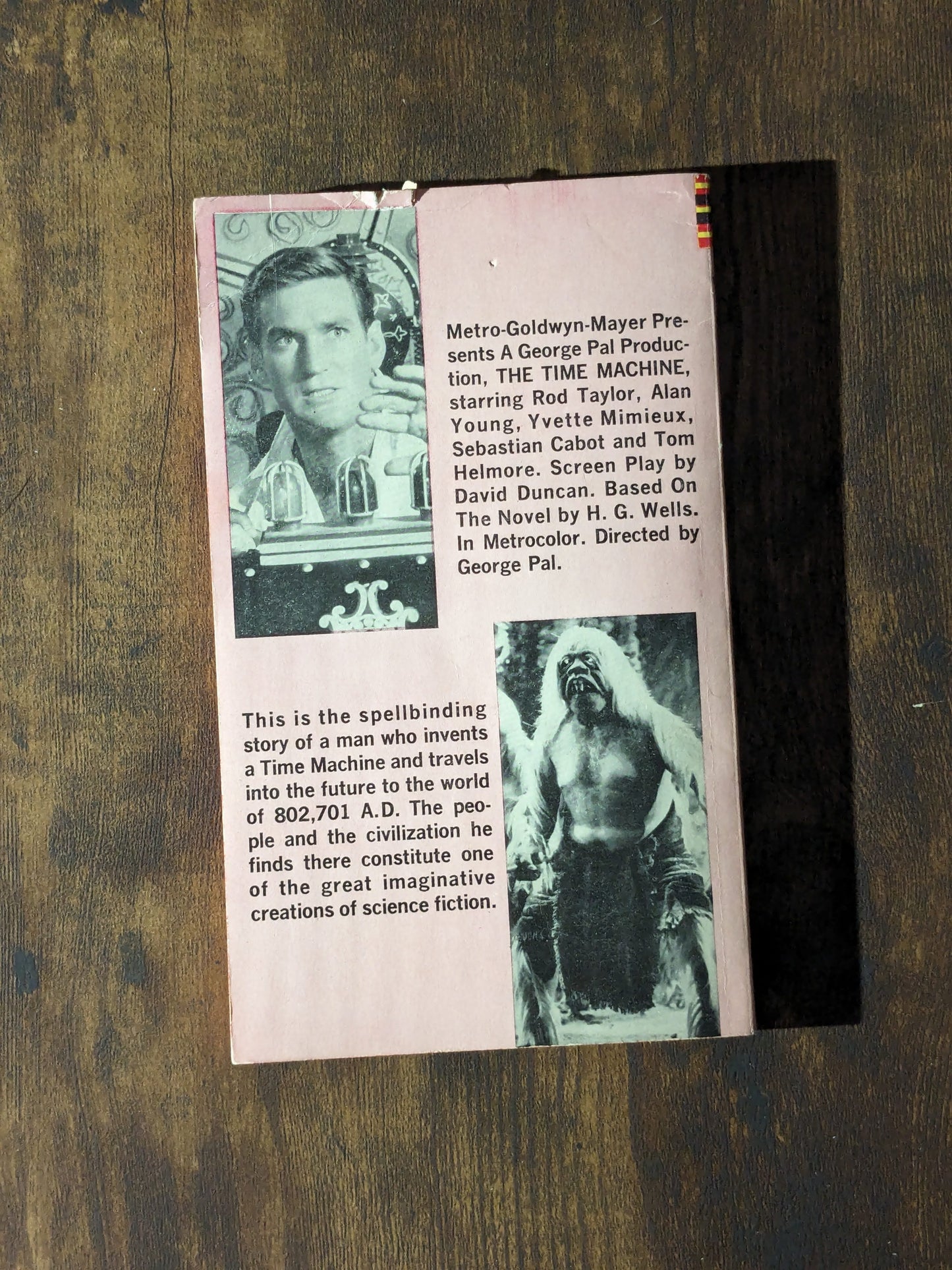 Time Machine, The (Vintage Paperback) by H.G. Wells