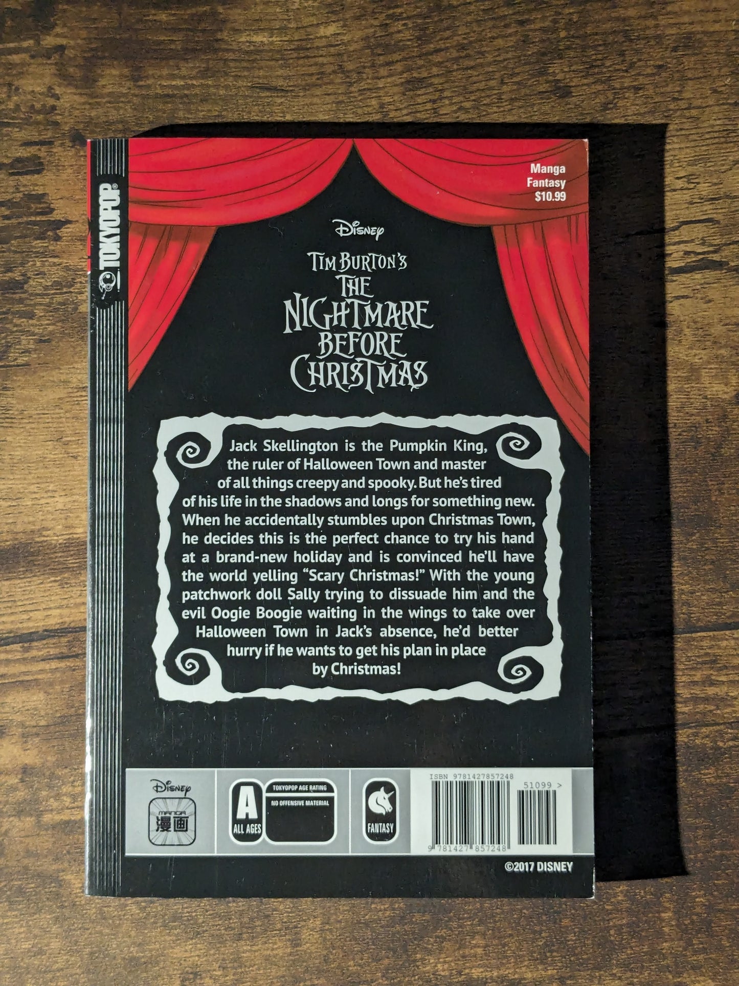 Nightmare Before Christmas (Disney Manga) by Jun Asuka