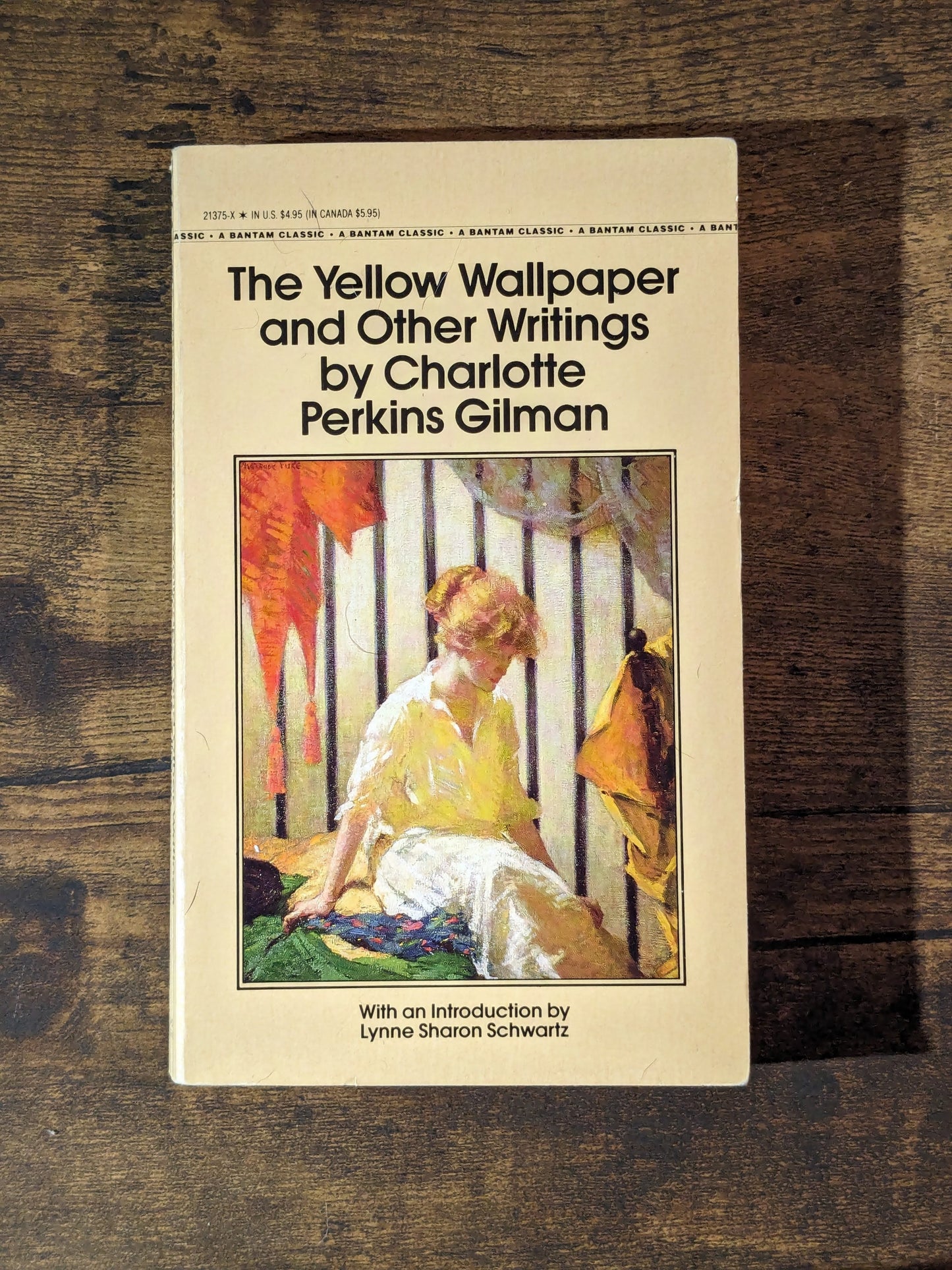 Yellow Wallpaper and Other Writings, The (Vintage 1989 Paperback) by Charlotte Perkins Gilman
