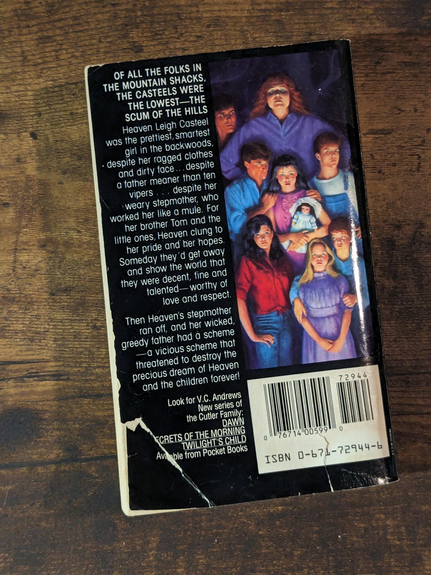 Heaven (Casteel #1) by V.C. Andrews - Vintage Paperback