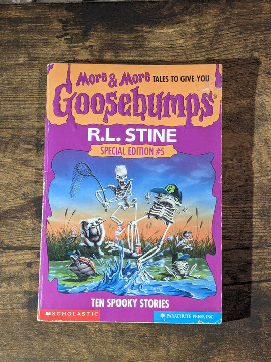 More & More Tales (to Give You Goosebumps) by R.L. Stine - Vintage Paperback