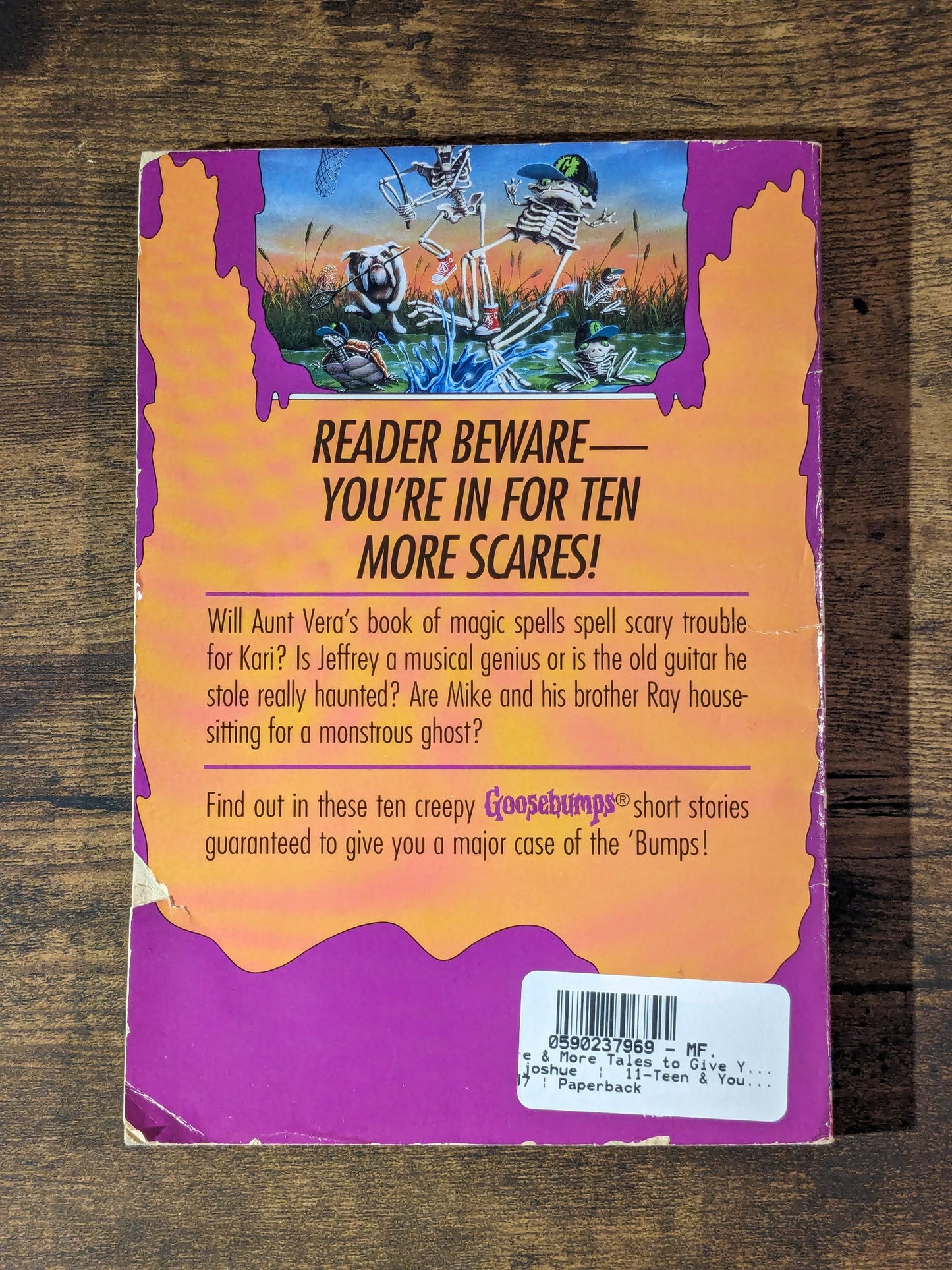 More & More Tales (to Give You Goosebumps) by R.L. Stine - Vintage Paperback