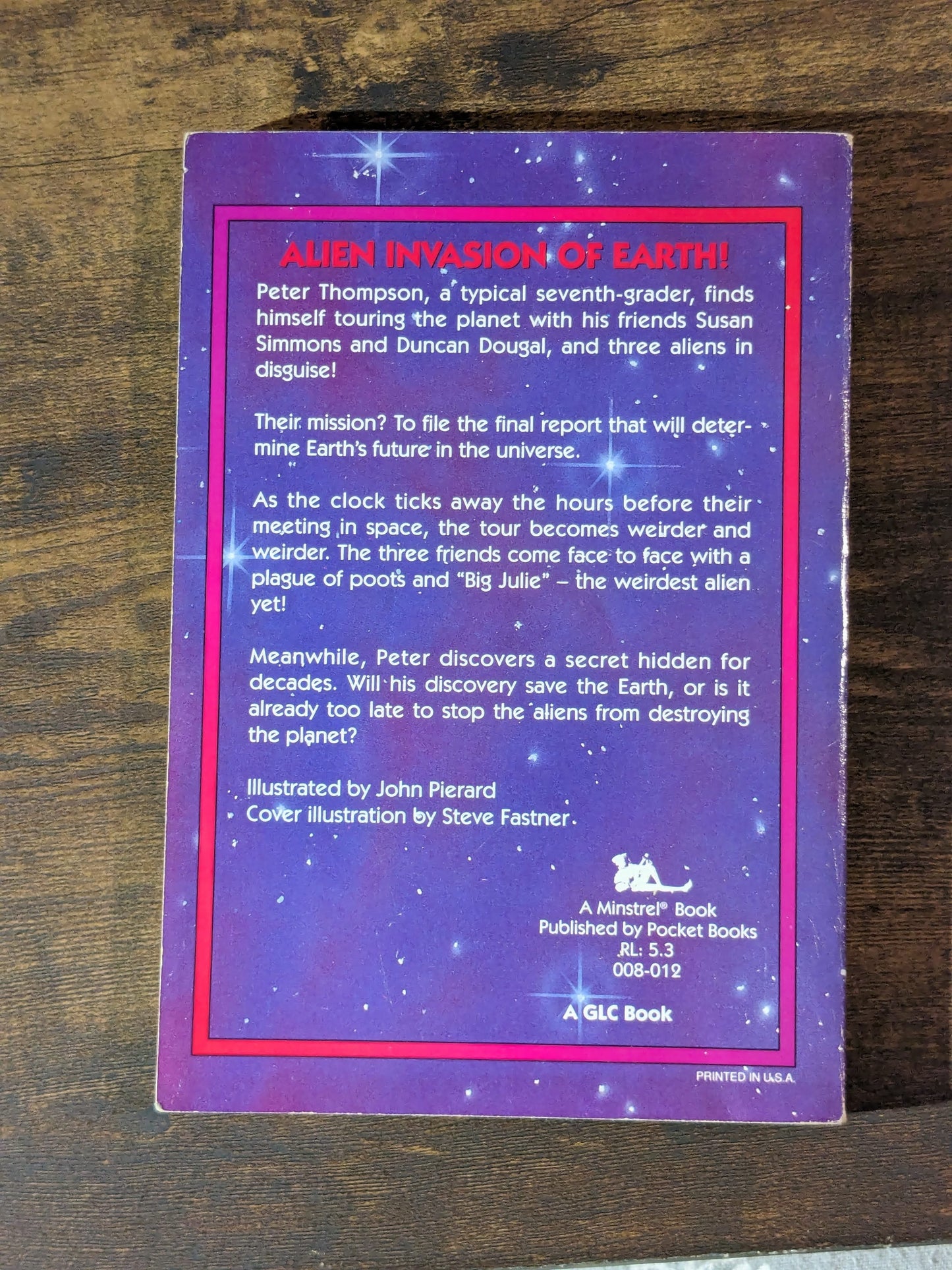 My Teacher Flunked the Planet (My Teacher is an Alien #4) by Bruce Coville - Vintage Paperback