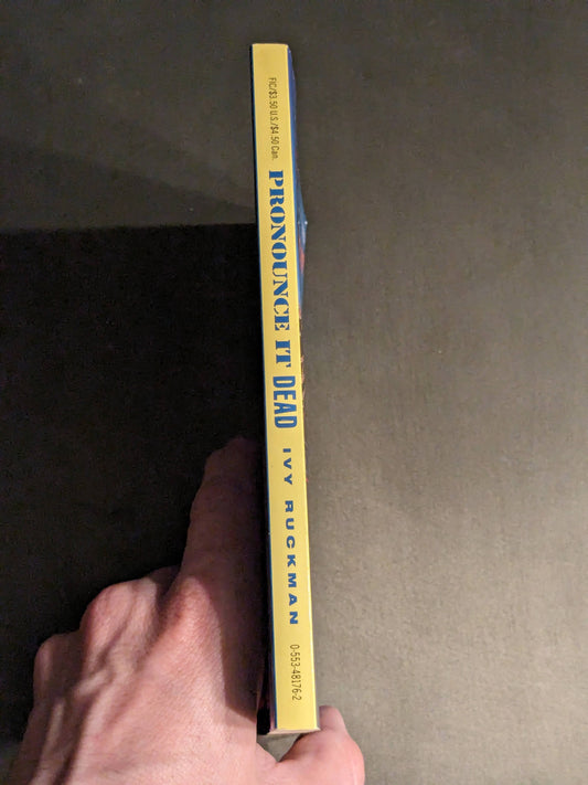 Pronounce It Dead (Vintage Paperback) by Ivy Ruckman