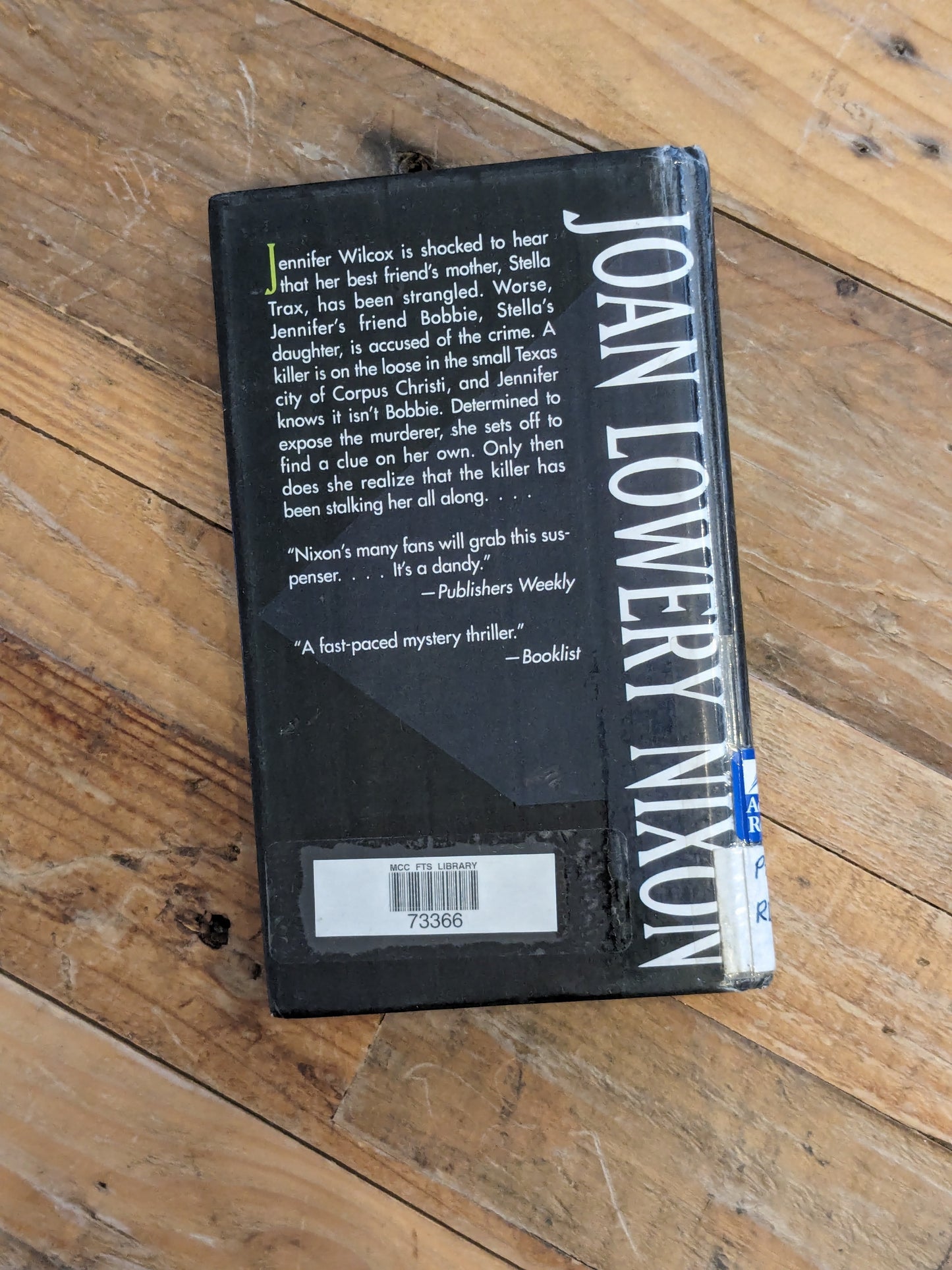 Stalker, The (Vintage Ex-Library Hardcover) by Joan Lowery Nixon