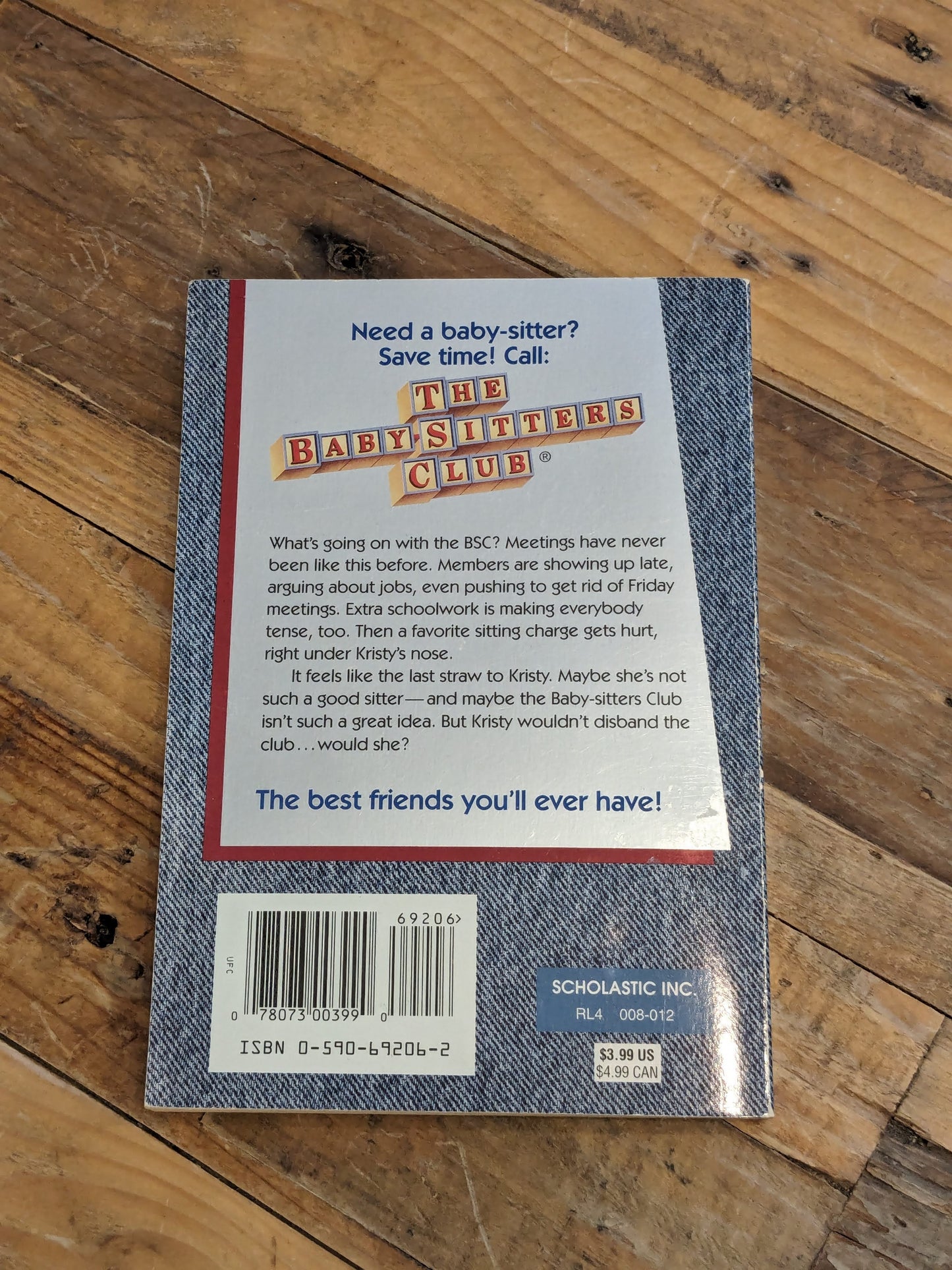 Kristy's Worst Idea (Babysitters Club #100) by Ann M. Martin