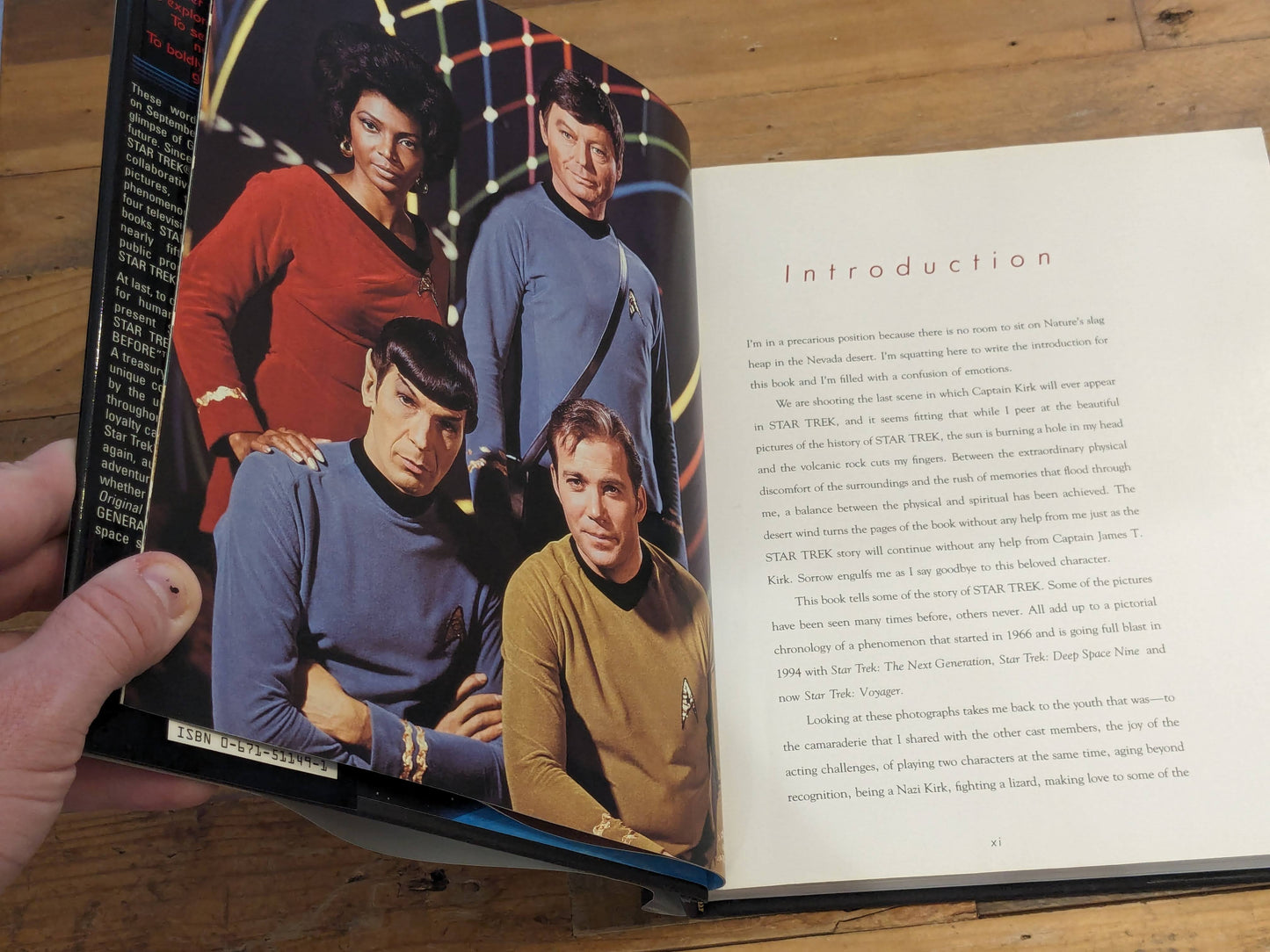 Where No One Has Gone Before: A History in Pictures (Star Trek) by J.M. Dillard, William Shatner - Vintage Hardcover