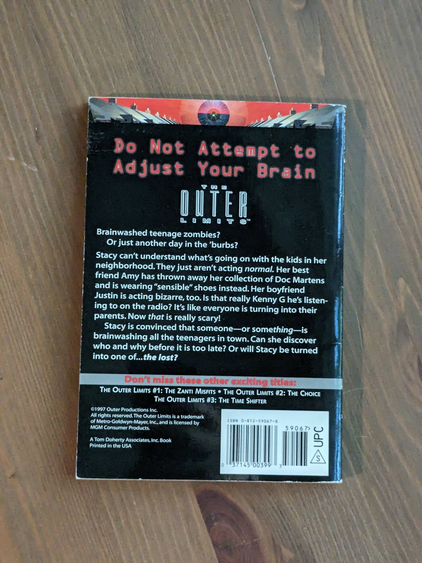 Lost, The (Outer Limits #4) by John Peel - Vintage Paperback