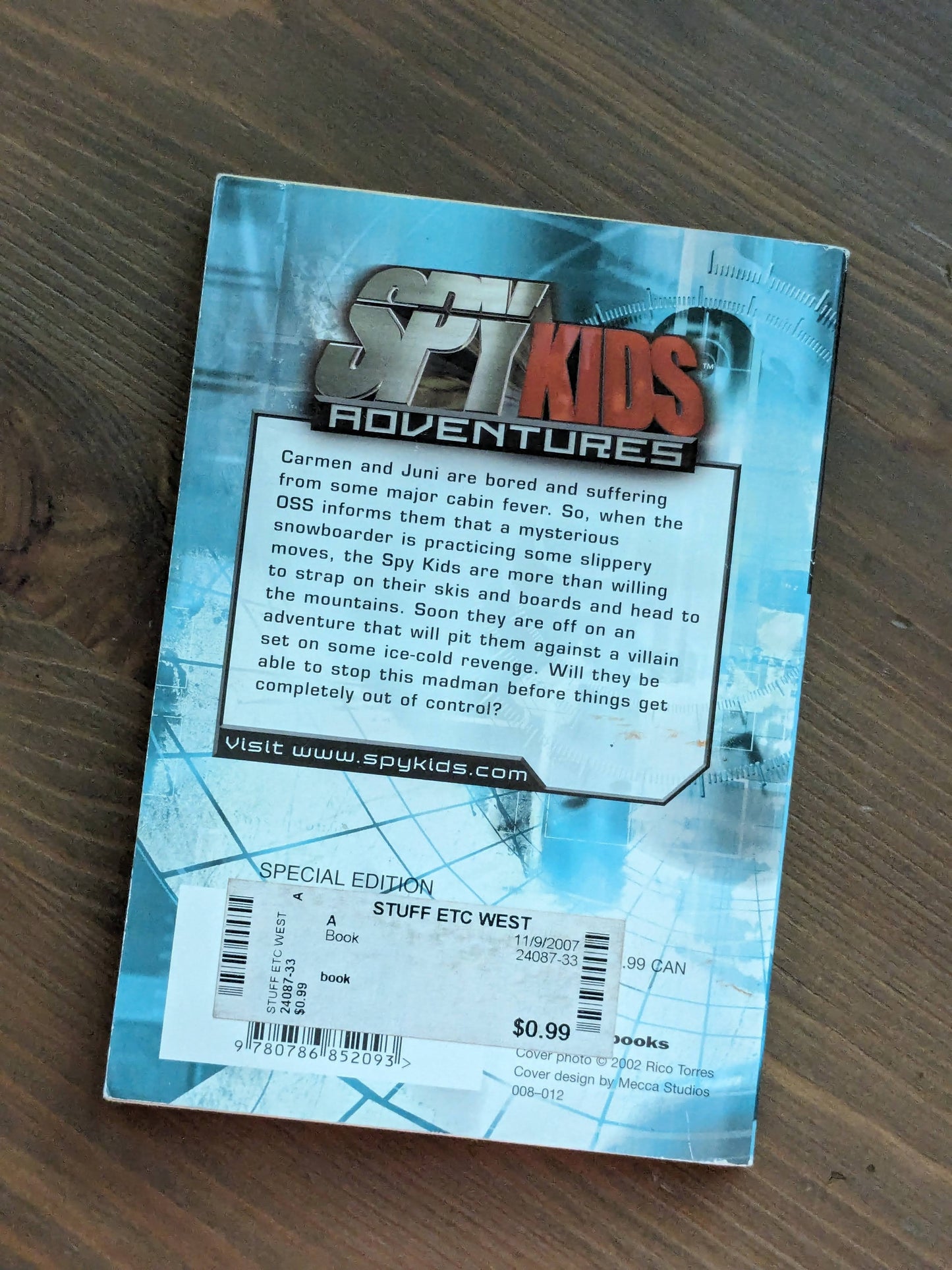 Freeze Frame (Spy Kids Adventures #8) by Elizabeth Lenhard