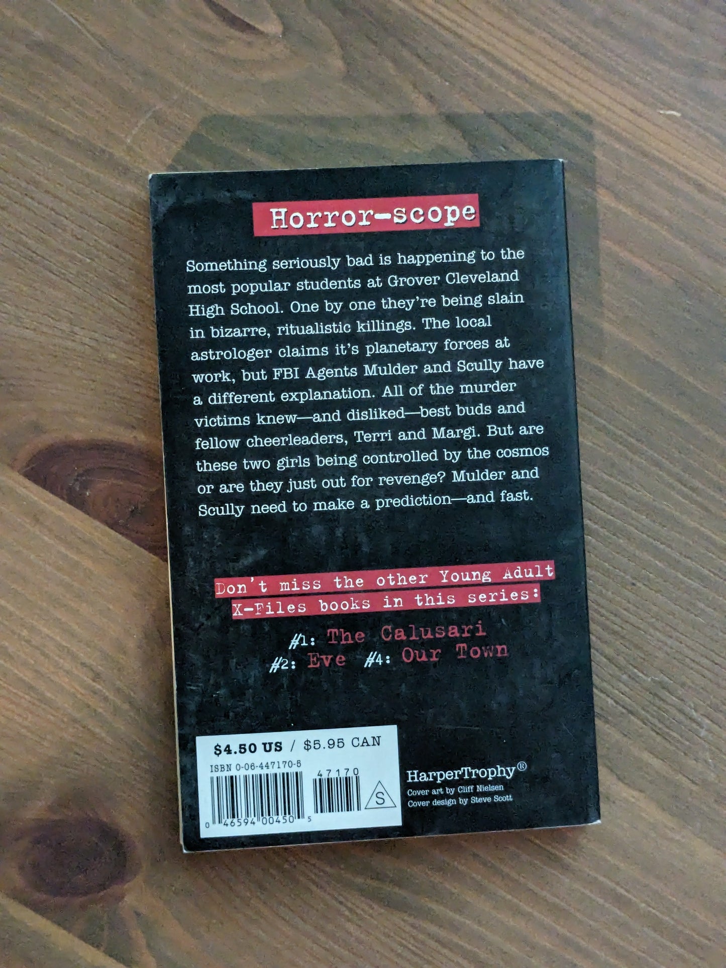 Bad Sign (X-Files #3) by Easton Royce - Vintage Paperback