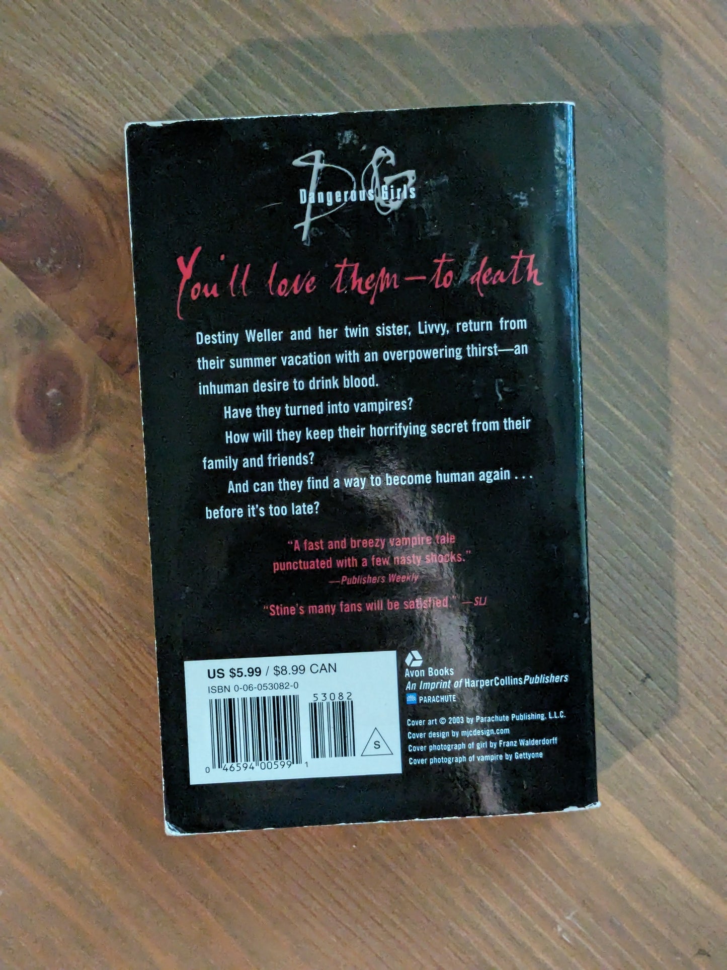 Dangerous Girls (Vintage Paperback) by R.L. Stine