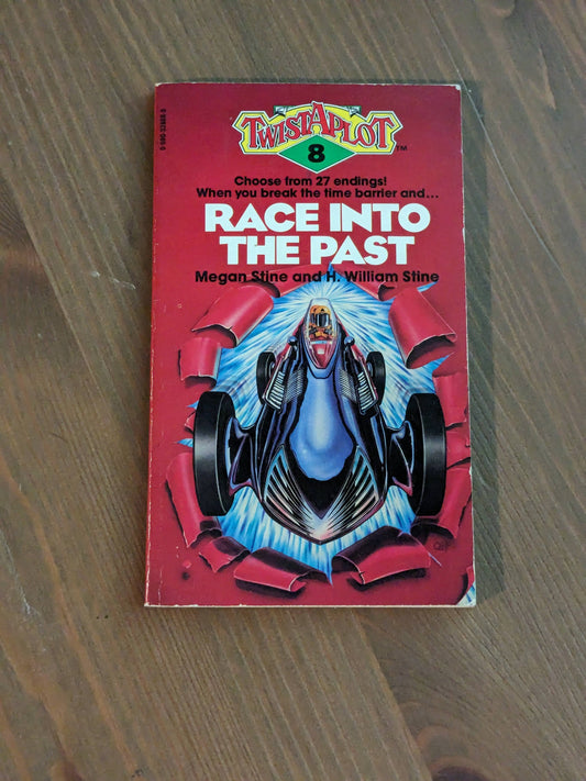 Race Into the Past (Twist-A-Plot #8) by Megan Stine, H. William Stine