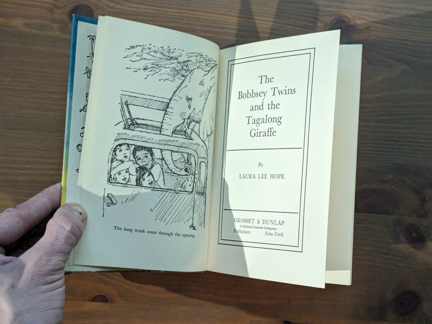 Bobbsey Twins And The Tagalong Giraffe, The (Rare Vintage Hardcover) by Laura Lee Hope