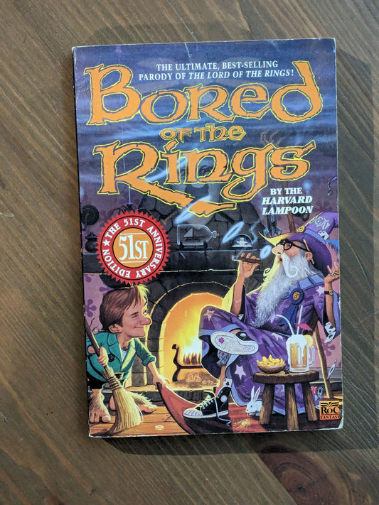 Bored of the Rings: A Parody of J. R. R. Tolkien (Rare Vintage Paperback) by Henry Beard & Douglas Kenny