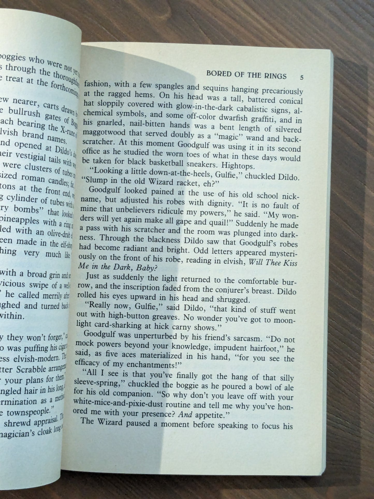 Bored of the Rings: A Parody of J. R. R. Tolkien (Rare Vintage Paperback) by Henry Beard & Douglas Kenny
