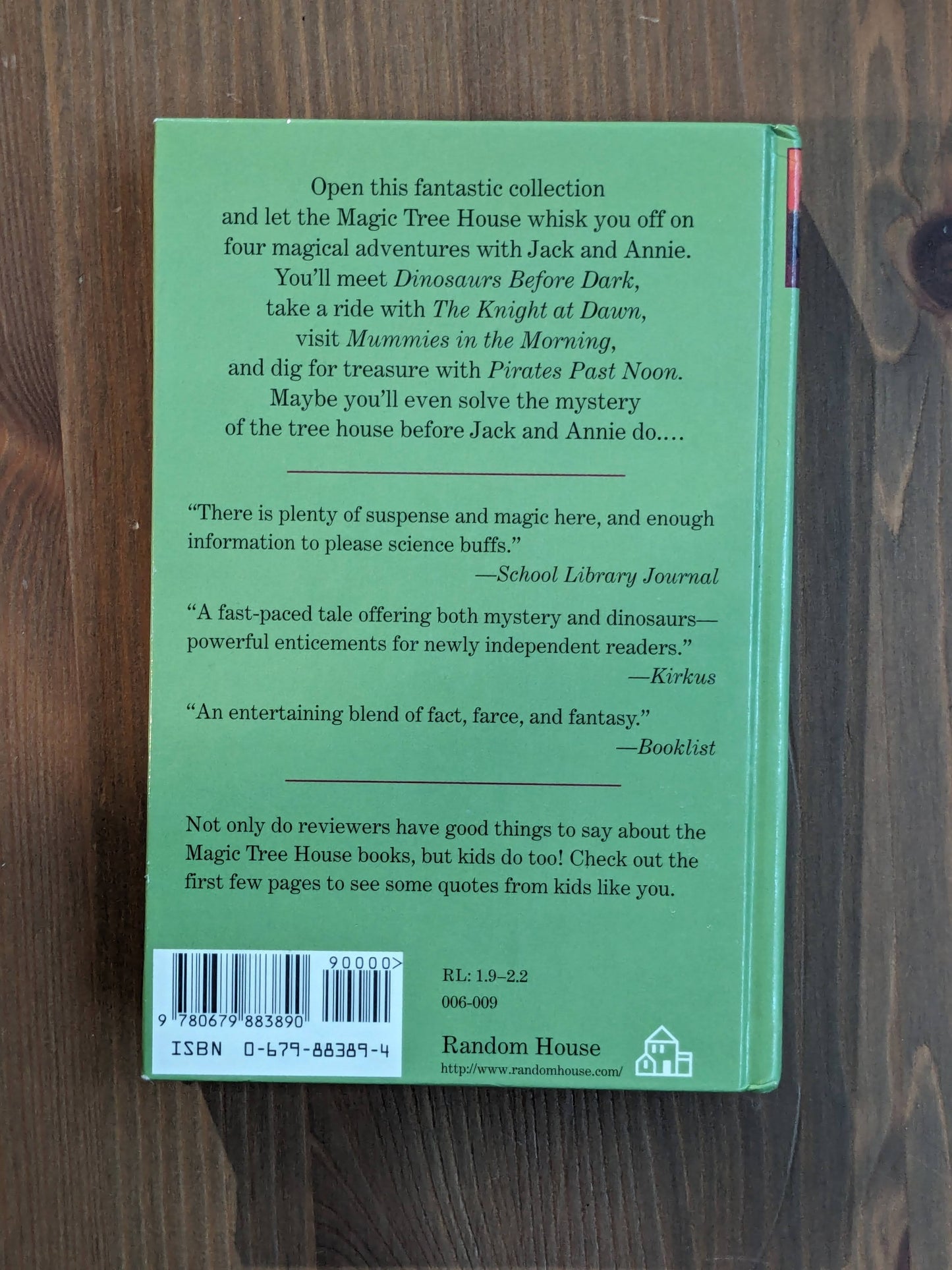 Magic Treehouse Collection #1 (Rare Hardcover) by Mary Pope Osborne
