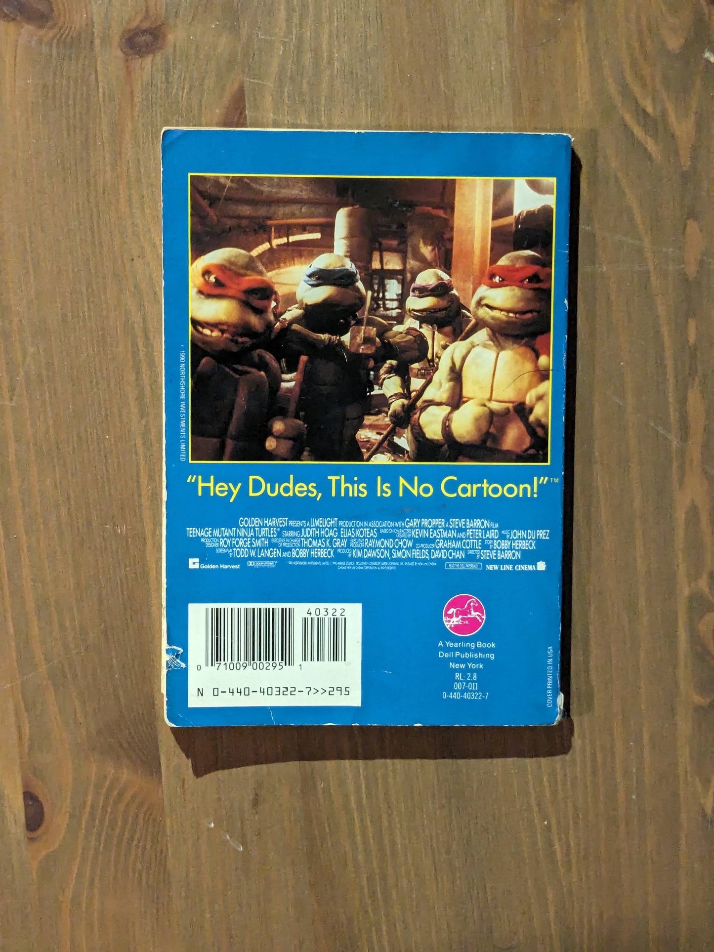 Teenage Mutant Ninja Turtles: Lean, Green And On The Screen (Vintage Paperback) by B.B. Hiller