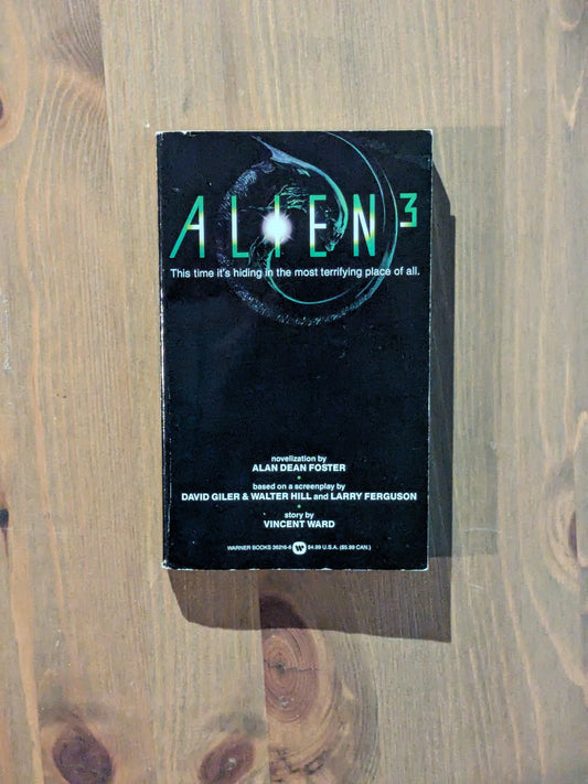 Alien 3 (Official Movie Novelization) by Alan Dean Foster - Vintage Paperback